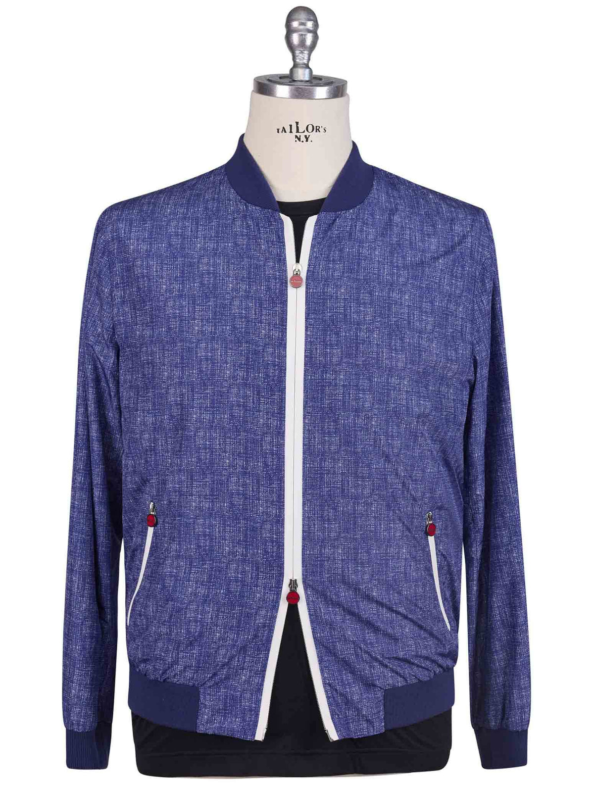 Kiton Blue Pl Coat