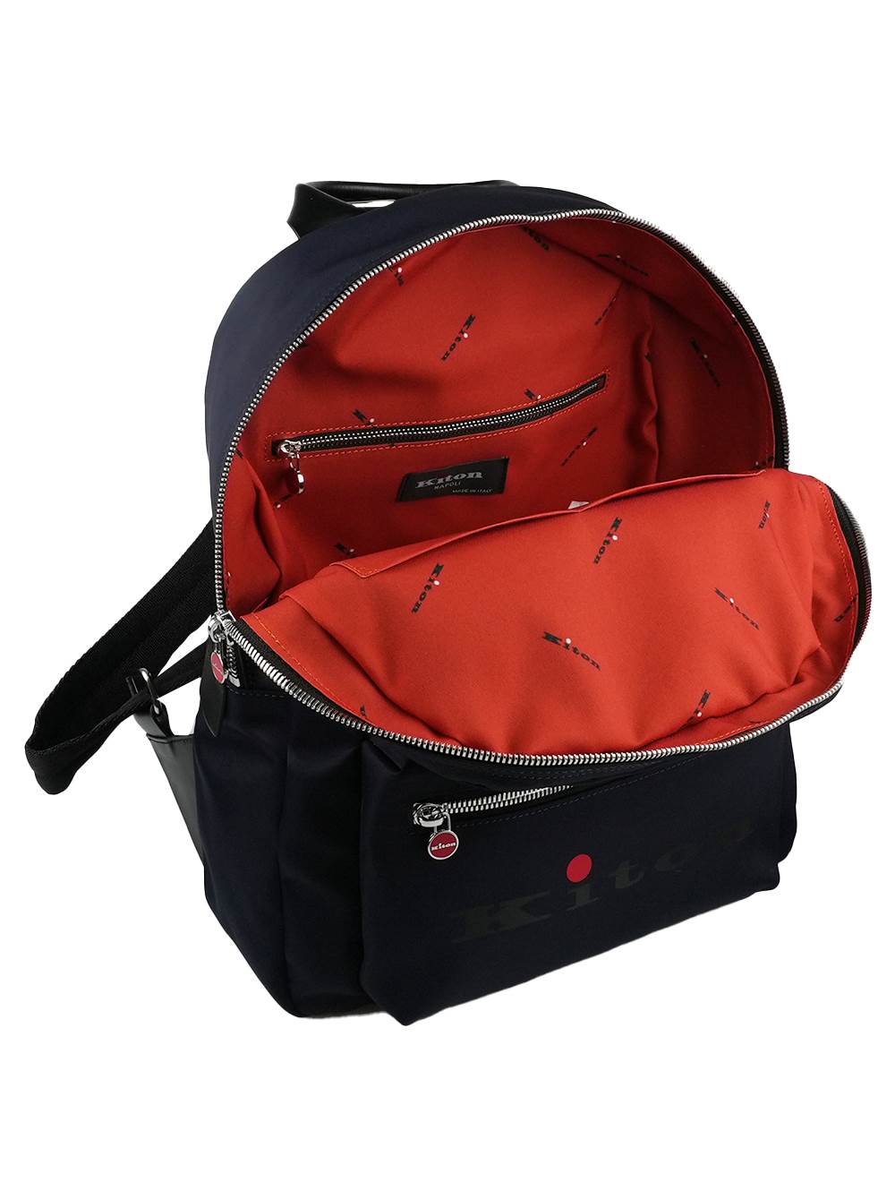 Kiton Blue Navy Pa Backpack