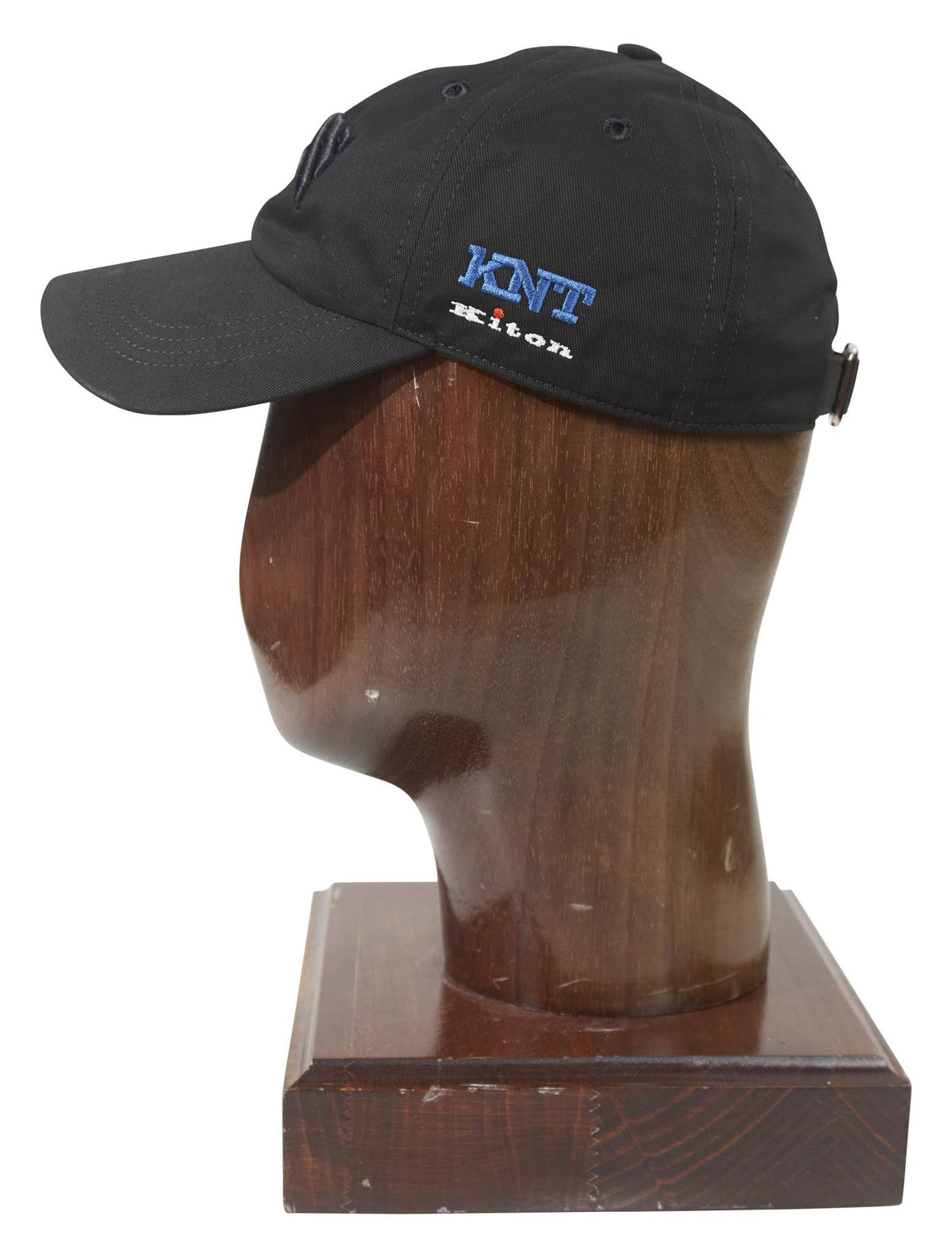 Kiton Kiton KNT Black Cotton Baseball Cap Black 000