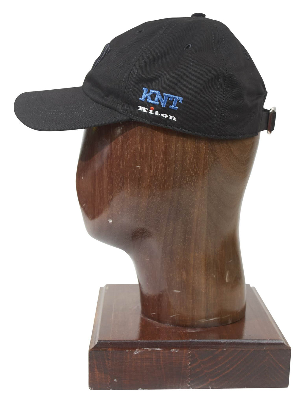 Kiton Kiton KNT Black Cotton Baseball Cap Black 000