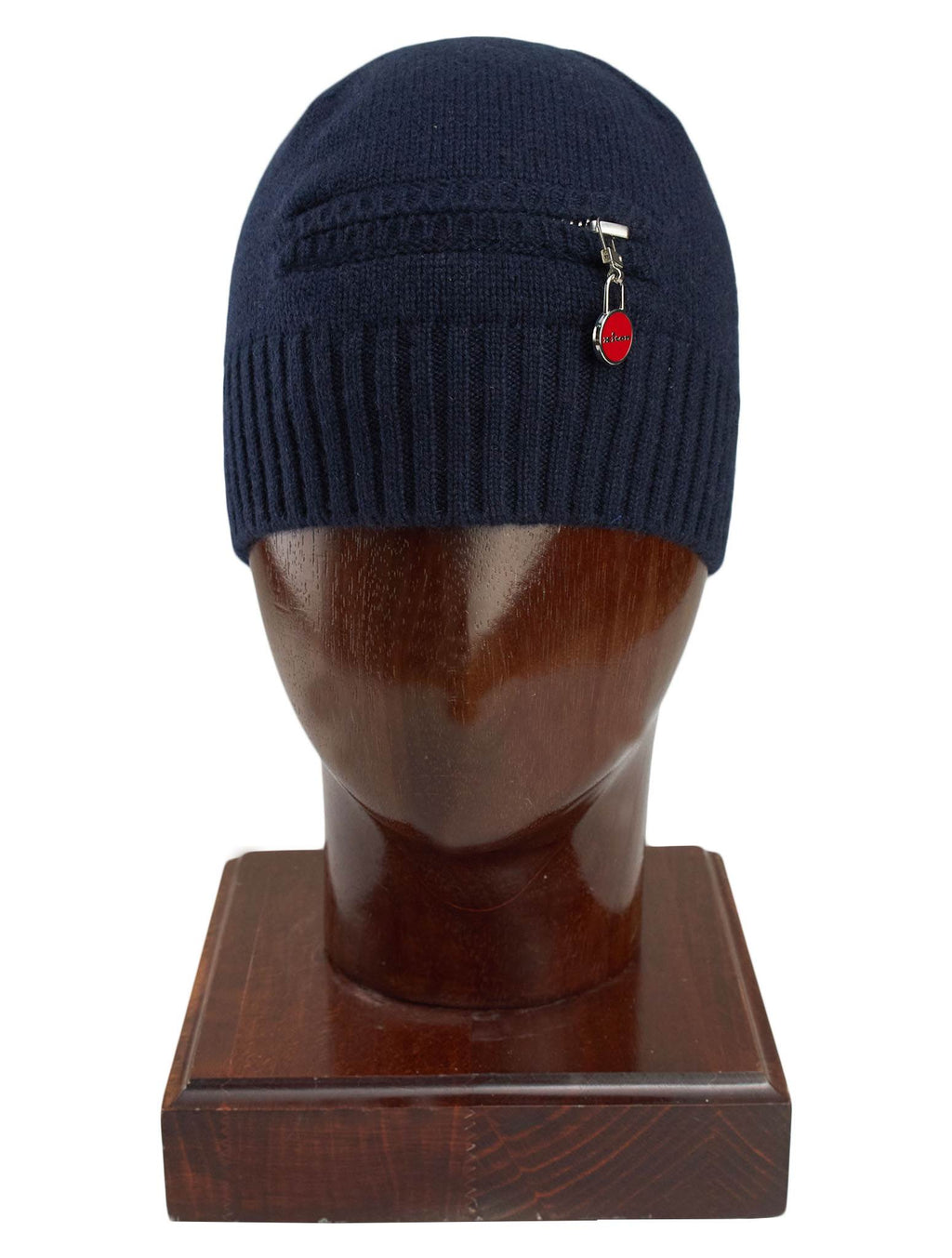 Kiton Blue Cashmere Beanie