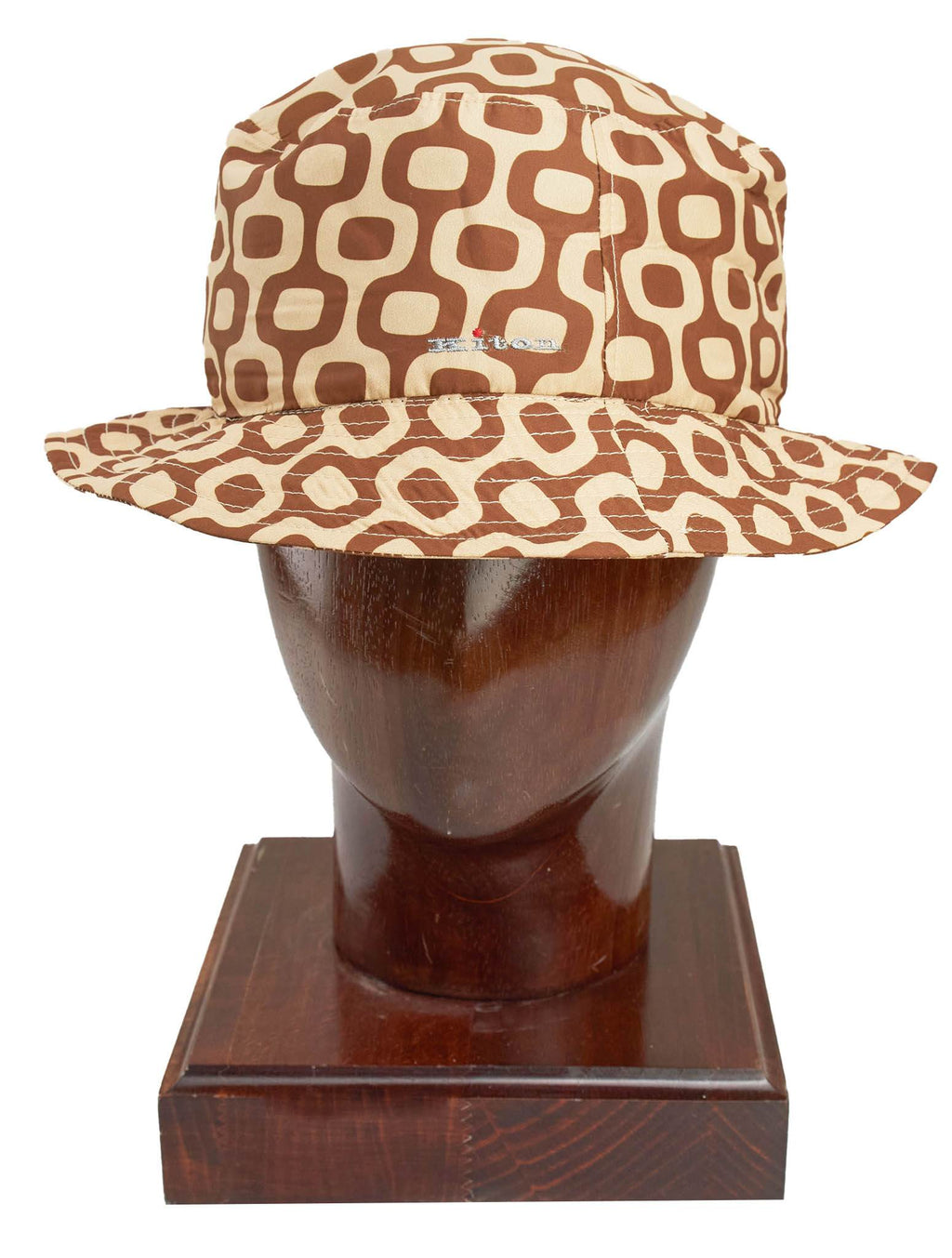 Kiton Brown Beige Pl Hat