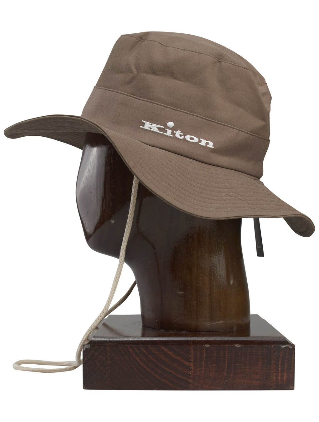 Kiton Kiton Brown Cotton Pl Hat Brown 000