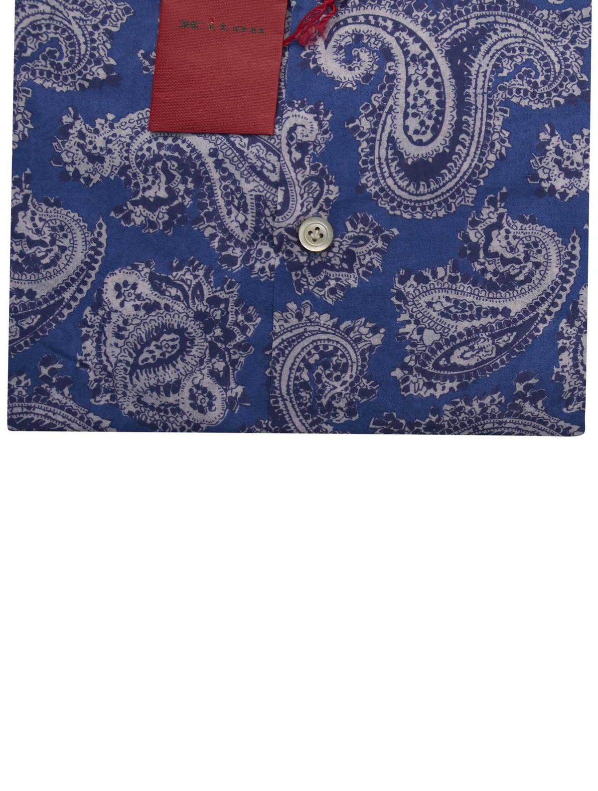 Kiton Multicolor Cotton Korean Shirt