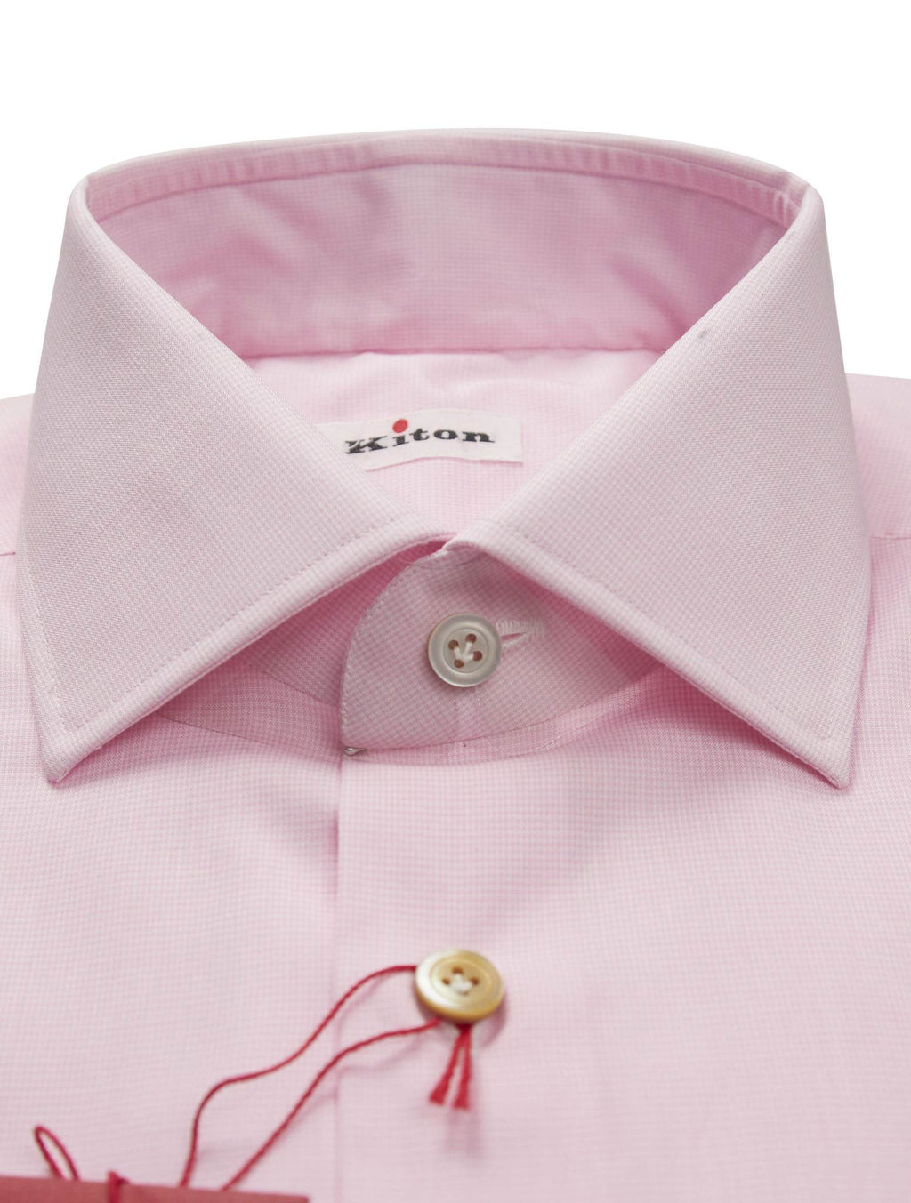 Kiton Kiton Pink Cotton Shirt Pink 001