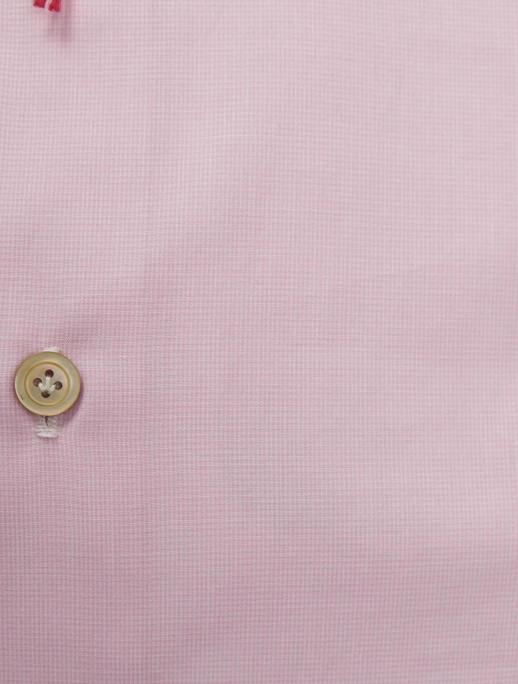 Kiton Pink Cotton Shirt