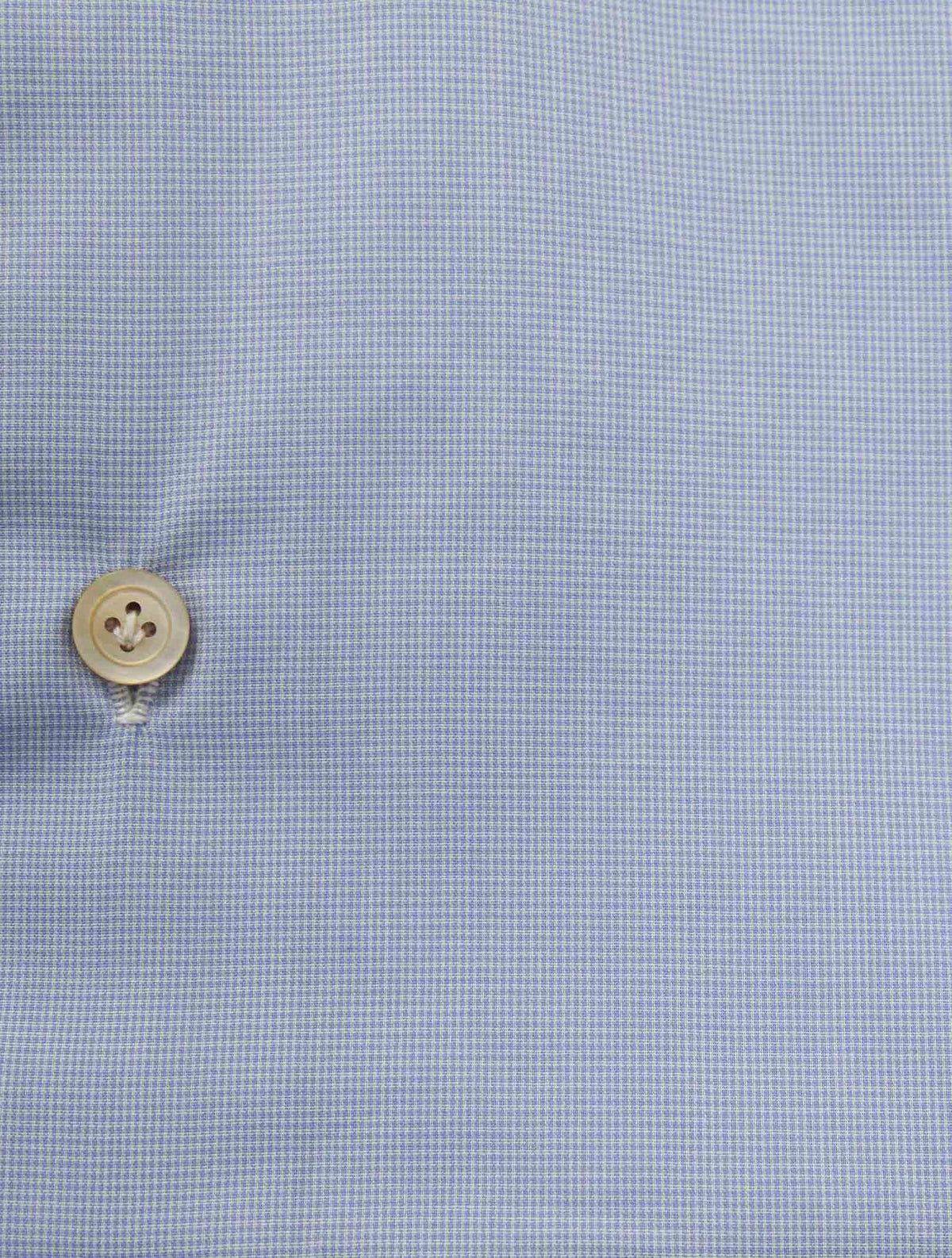 Kiton Light Blue Cotton Shirt