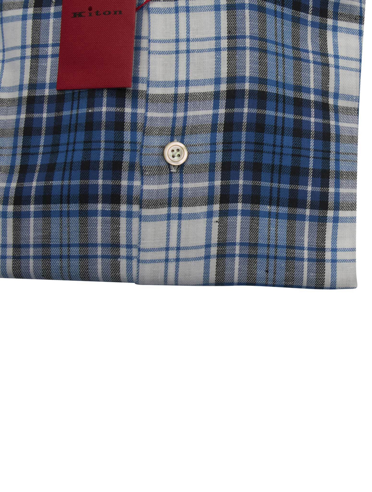 Kiton Multicolor Cotton Shirt