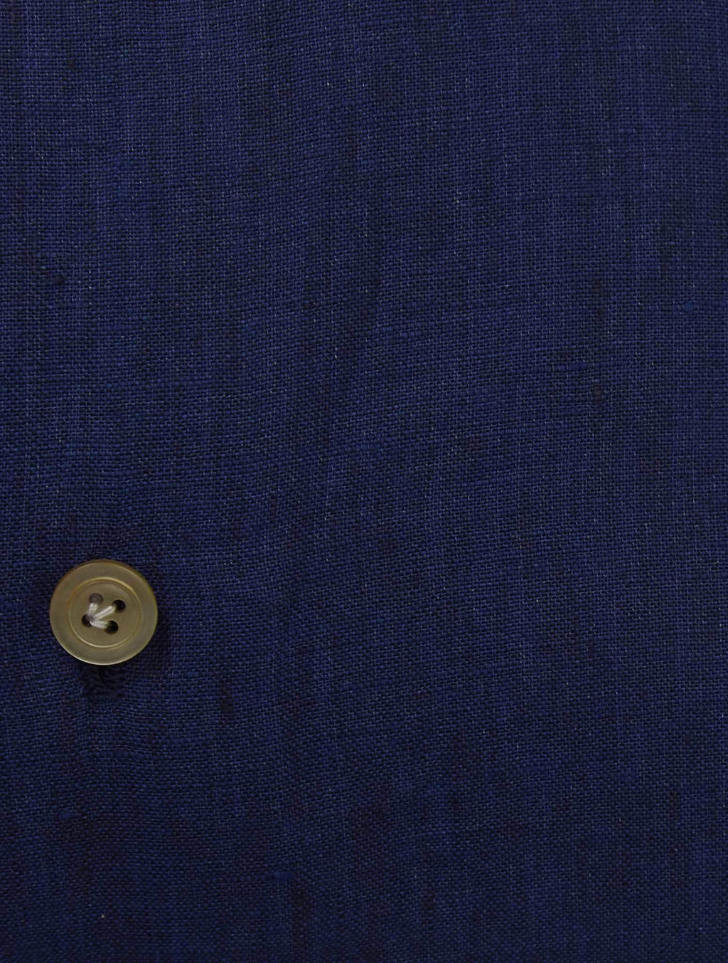 Kiton Blue Linen Shirt