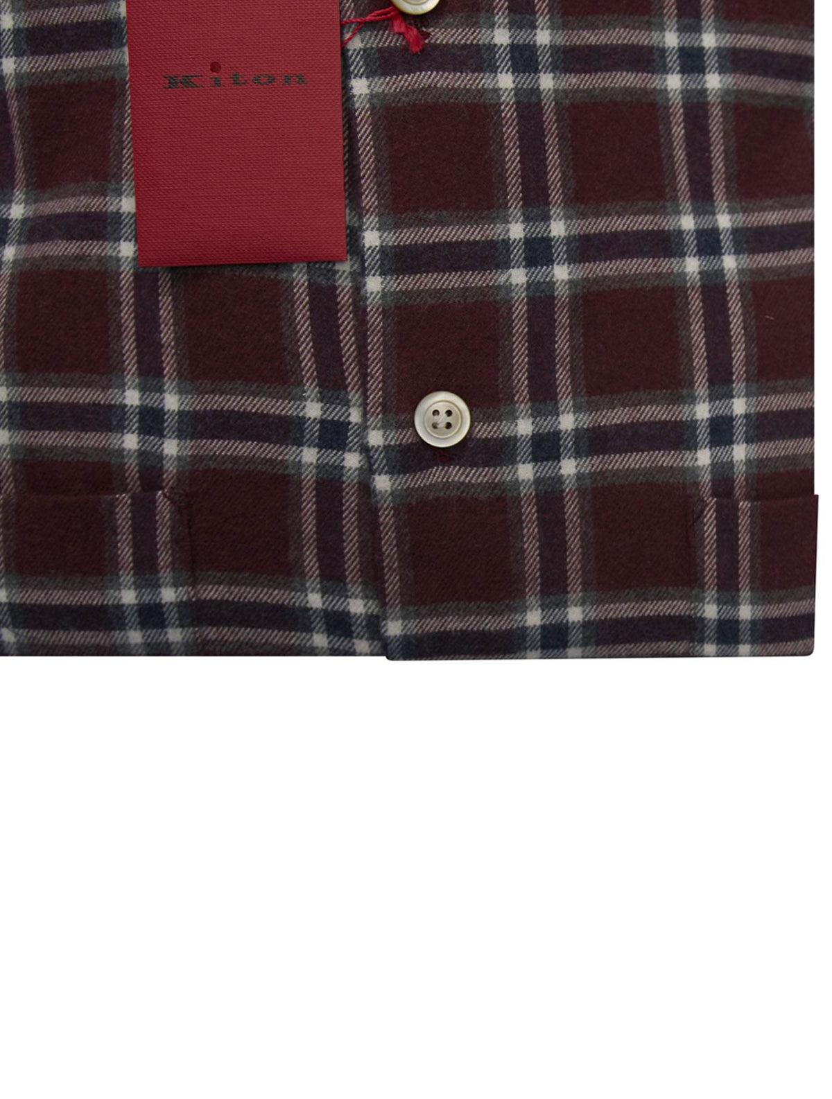 Kiton Multicolor Cotton Shirt