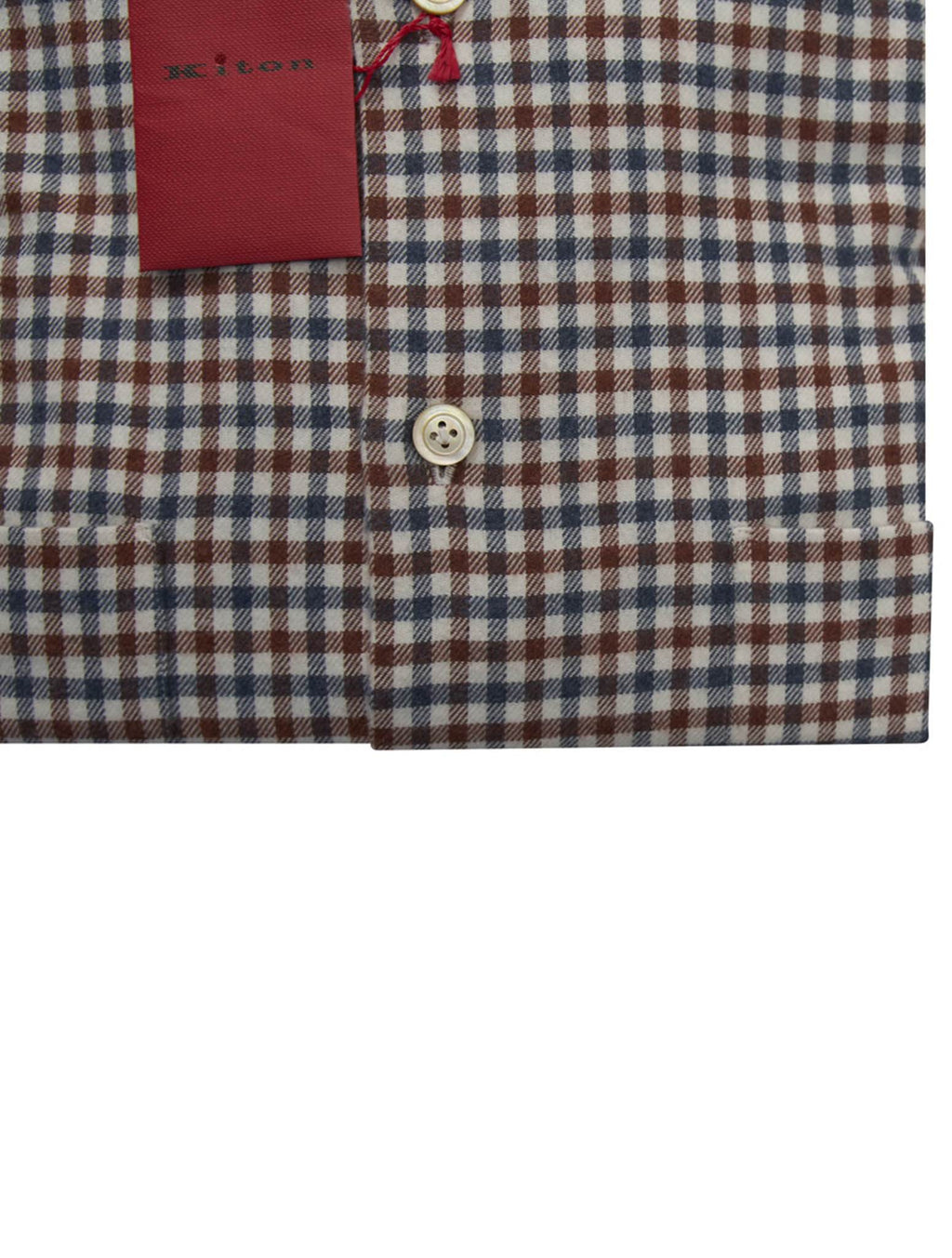 Kiton Multicolor Cotton Shirt