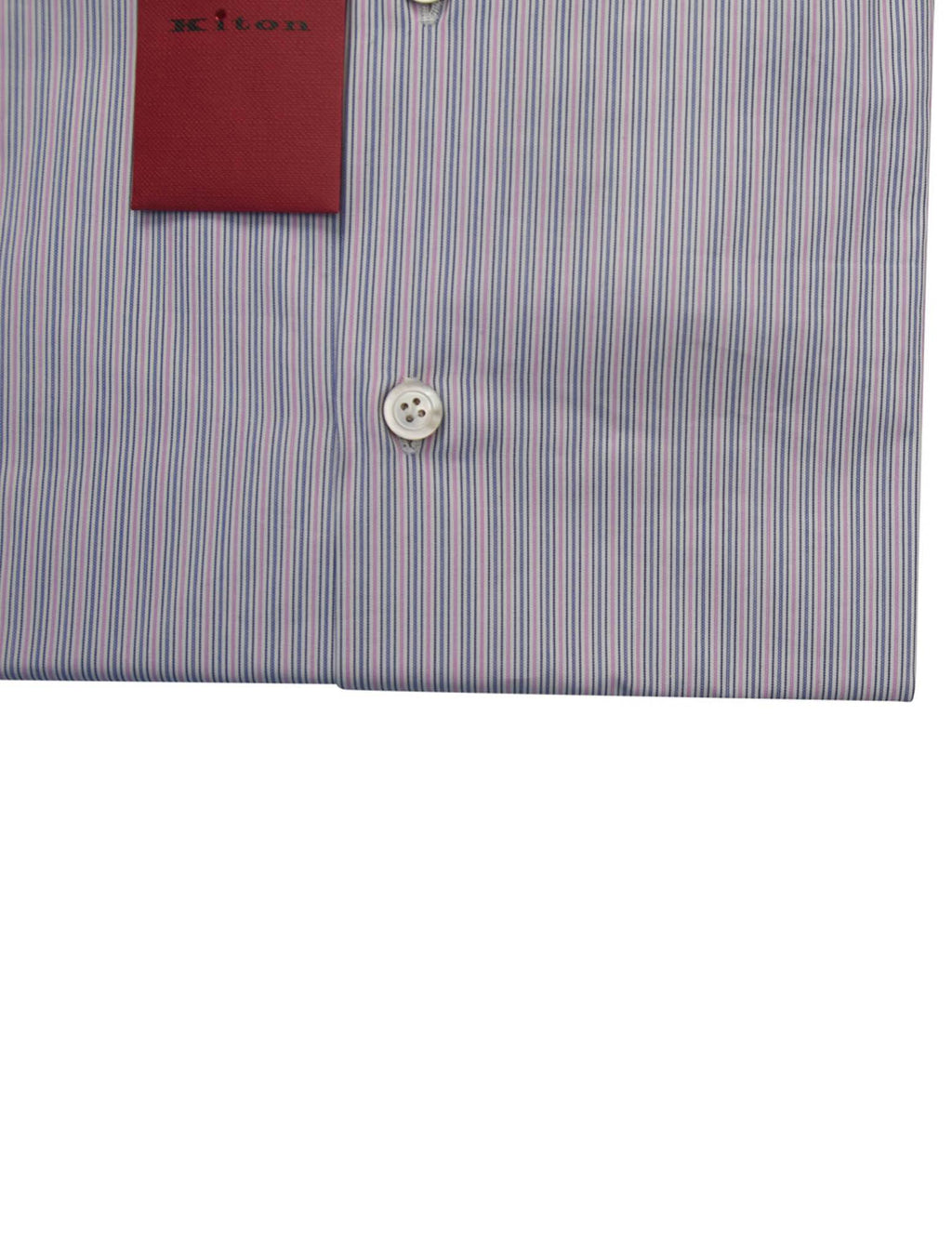 Kiton Multicolor Cotton Shirt
