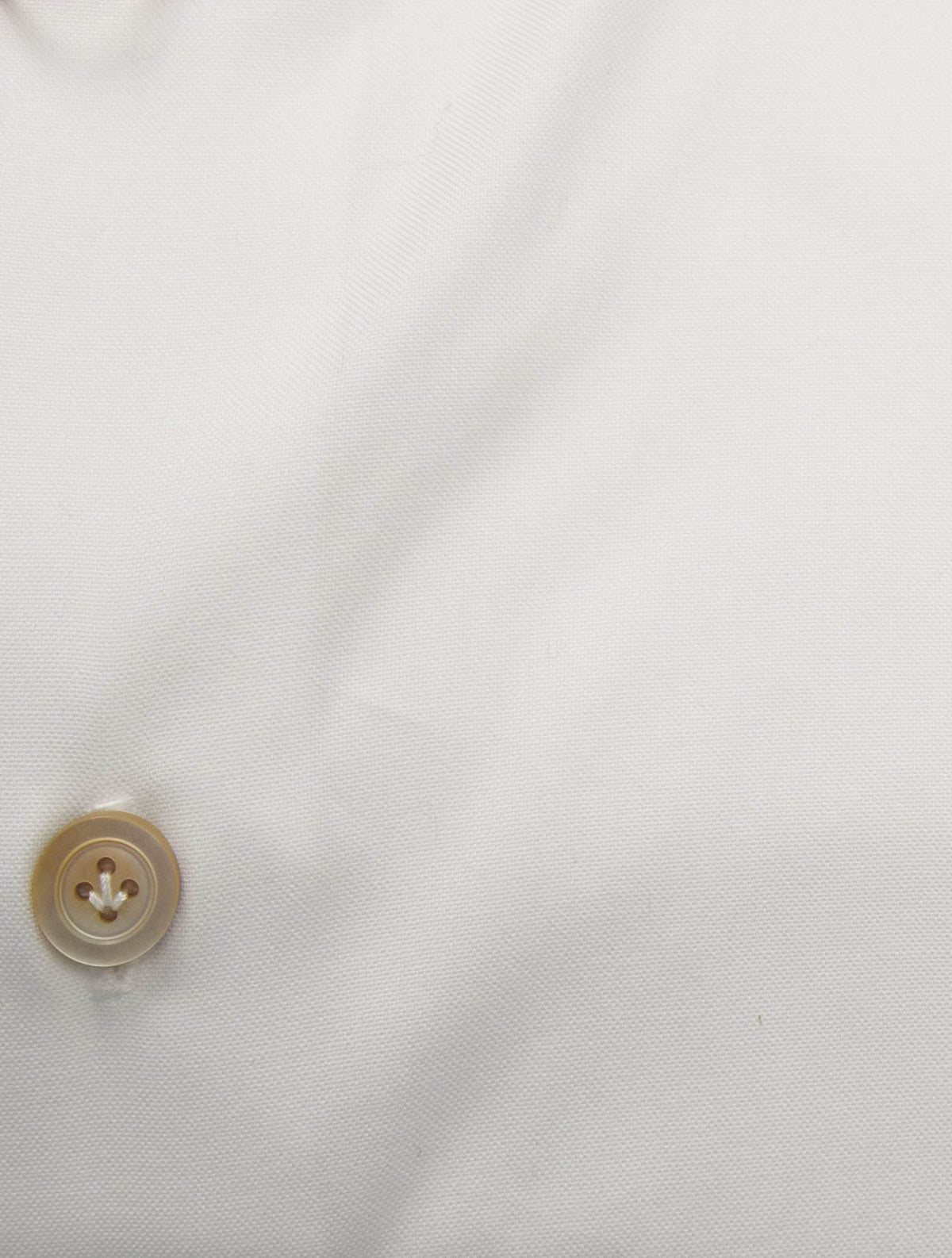 Kiton White Cotton Shirt