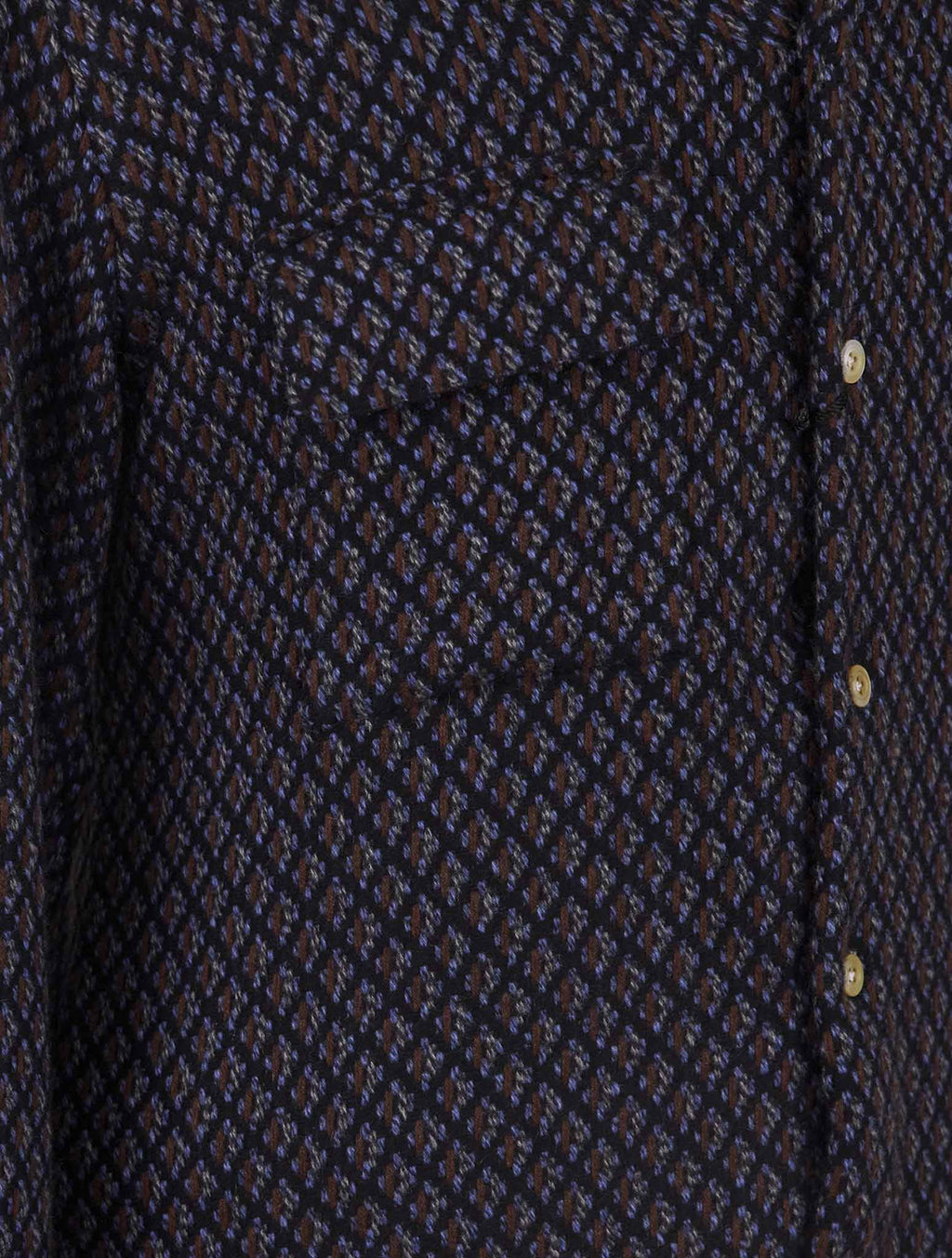 Kiton Multicolor Cashmere Shirt
