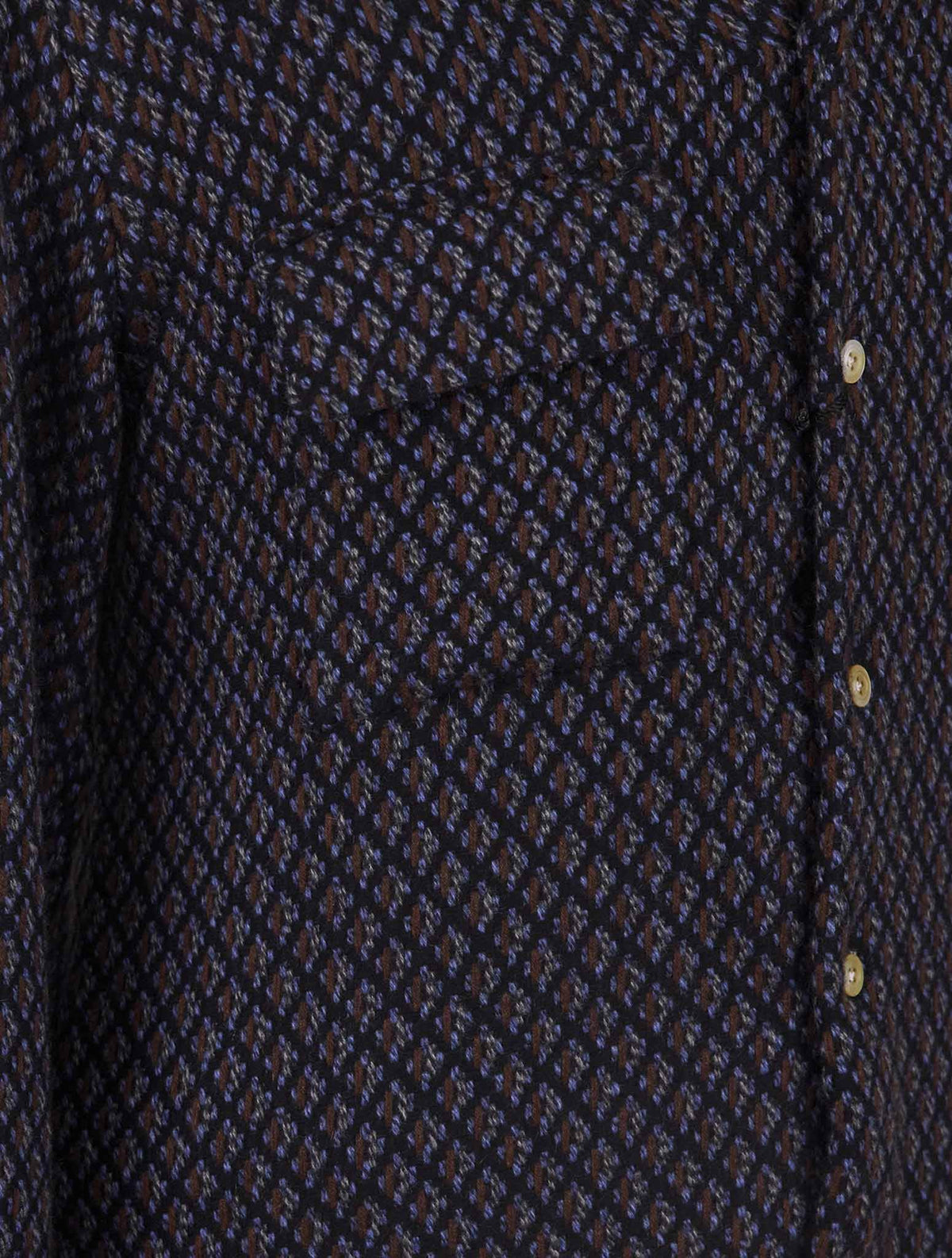 Kiton Multicolor Cashmere Shirt