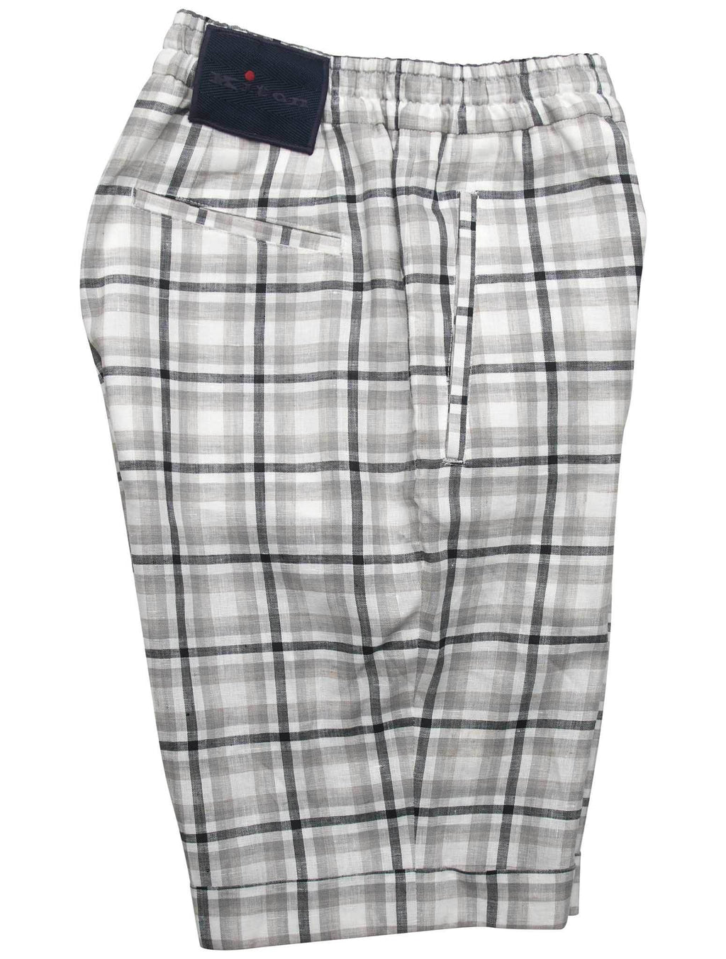 Kiton Multicolor Linen Pl Ea Short Pants