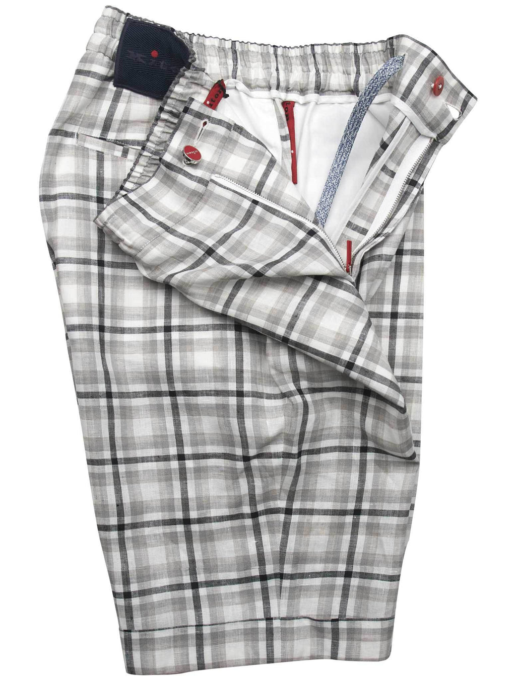 Kiton Kiton Multicolor Linen Pl Ea Short Pants Multicolor 001