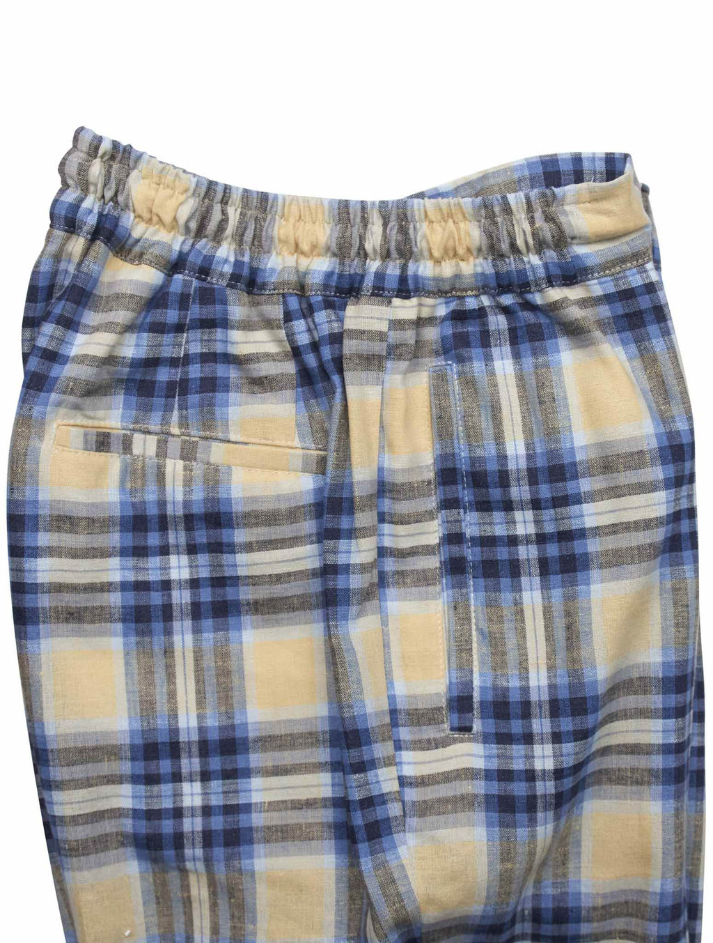 Kiton Multicolor Linen Pl Ea Short Pants