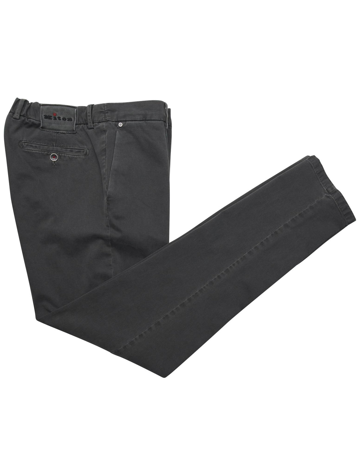 Kiton Kiton Gray Cotton Cashmere Ea Pants Gray 000