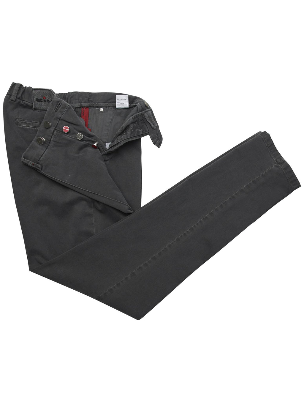 Kiton Kiton Gray Cotton Cashmere Ea Pants Gray 001