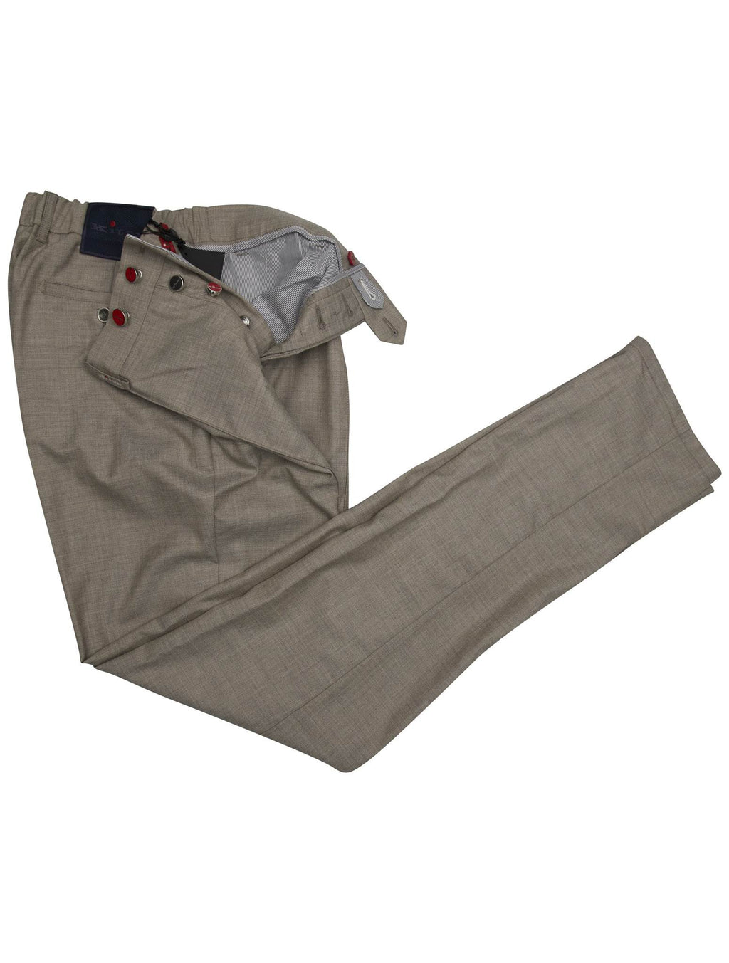 Kiton Kiton Beige Cashmere Pants Beige 001