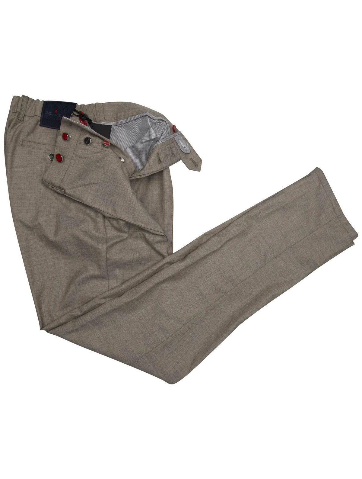 Kiton Kiton Beige Cashmere Pants Beige 001