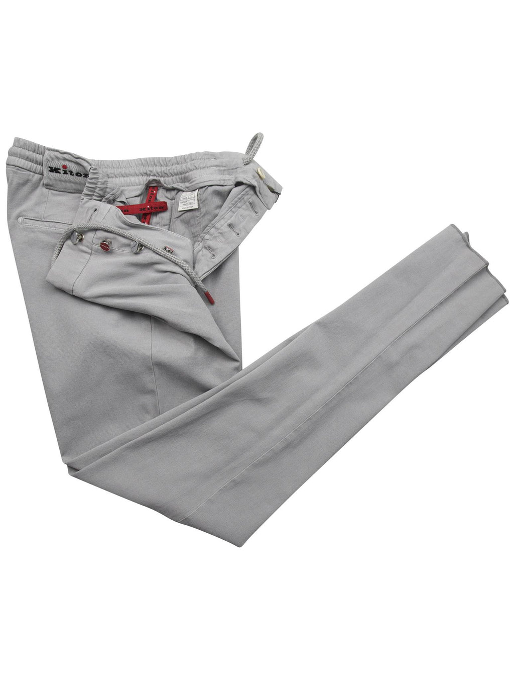 Kiton Kiton Gray Ly Ea Pants Gray 001