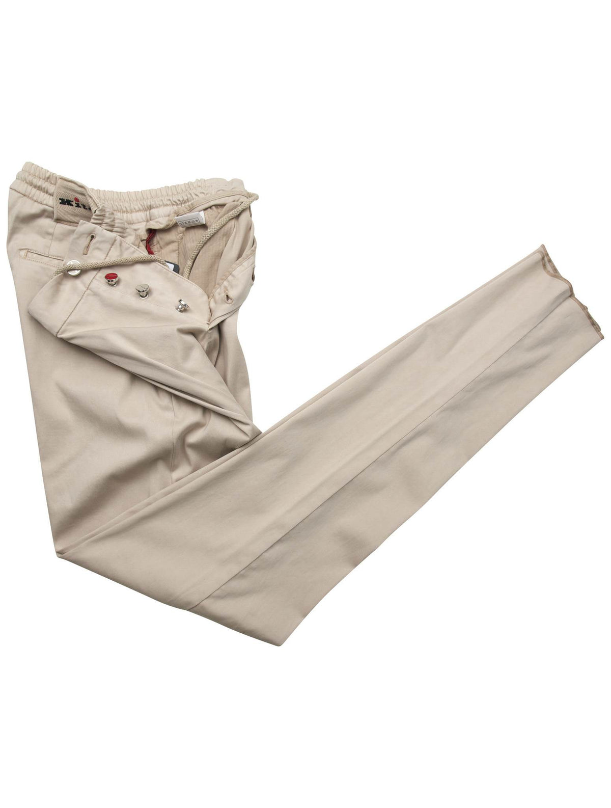 Kiton Kiton Beige Ly Cotton Ea Pants Beige 001
