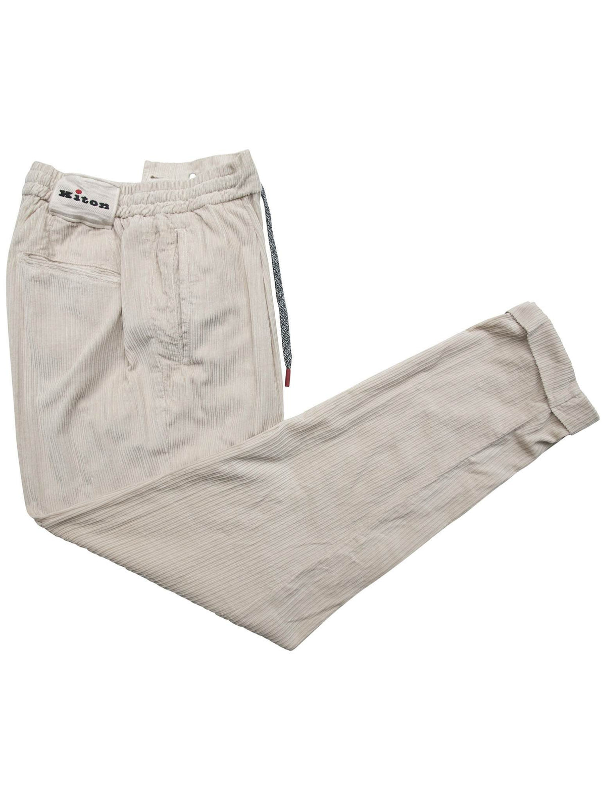 Kiton Kiton Beige Cotton Pants Beige 000