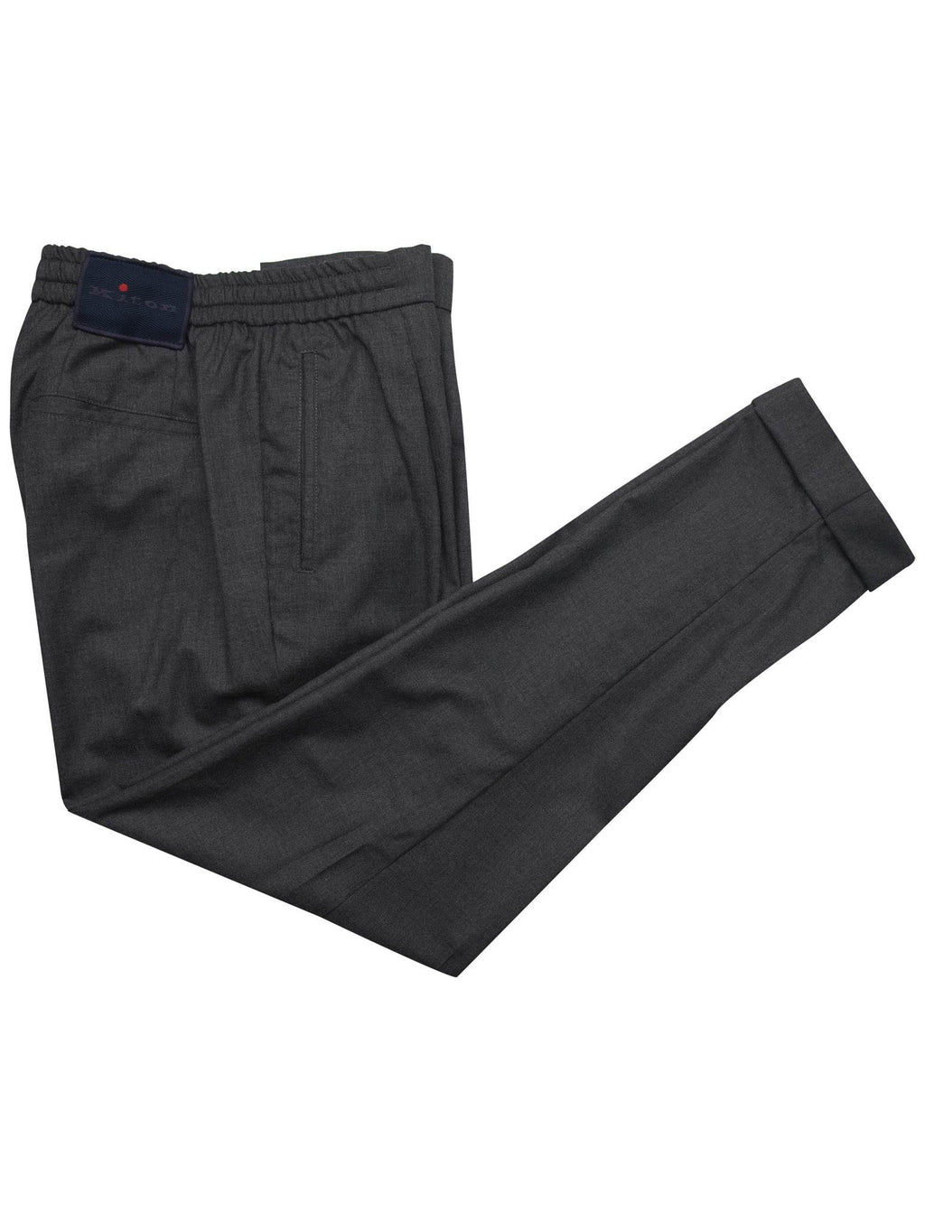 Kiton Gray Cashmere Pants