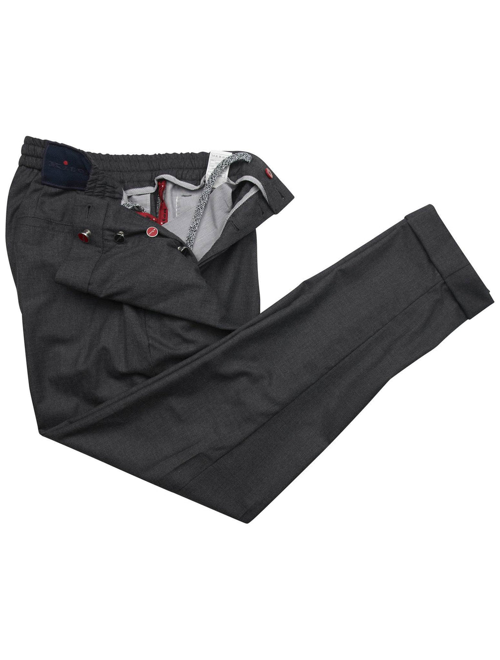 Kiton Kiton Gray Cashmere Pants Gray 001