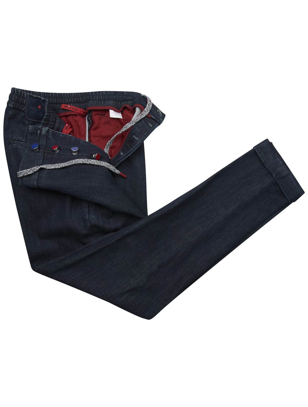 Kiton Kiton Blue Cotton Ea Jeans Blue 001