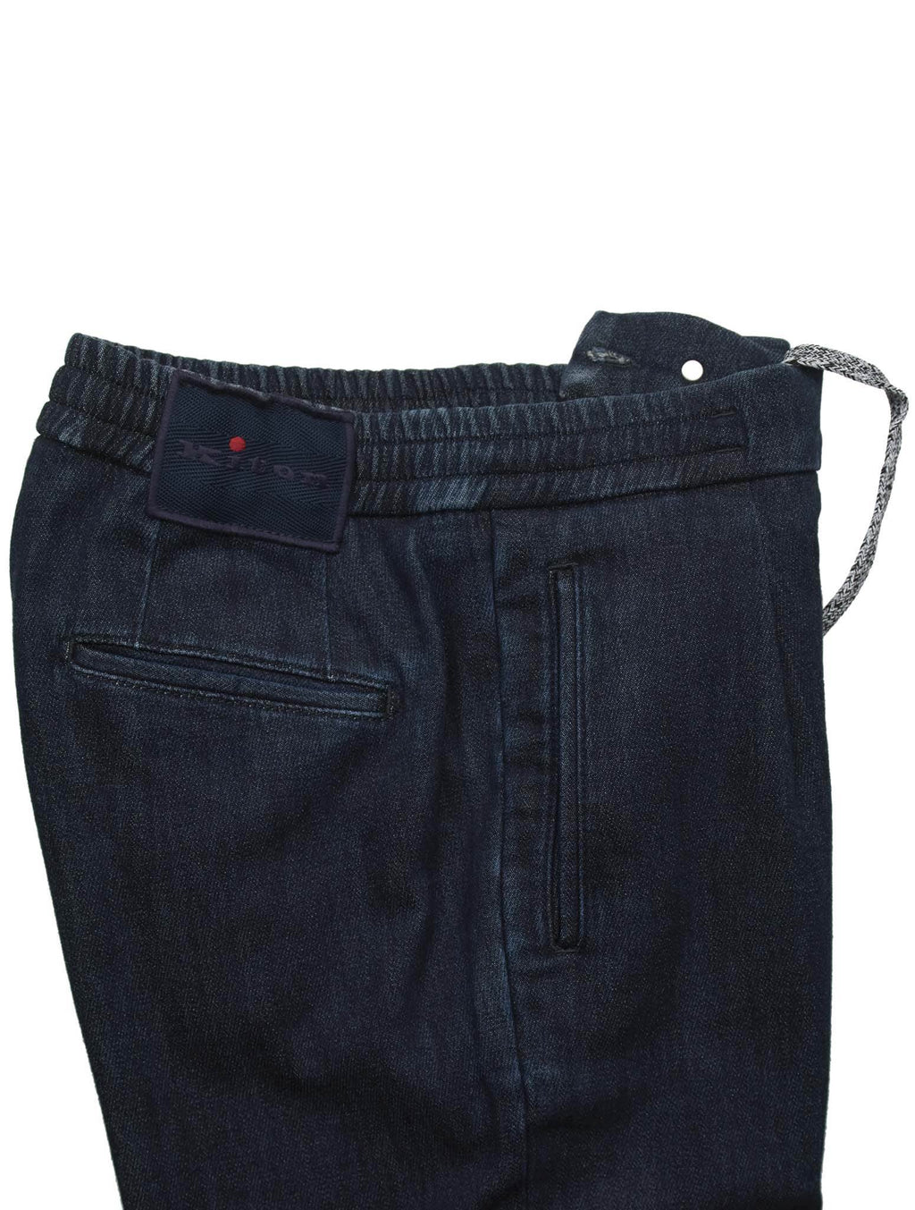 Kiton Blue Cotton Ea Jeans