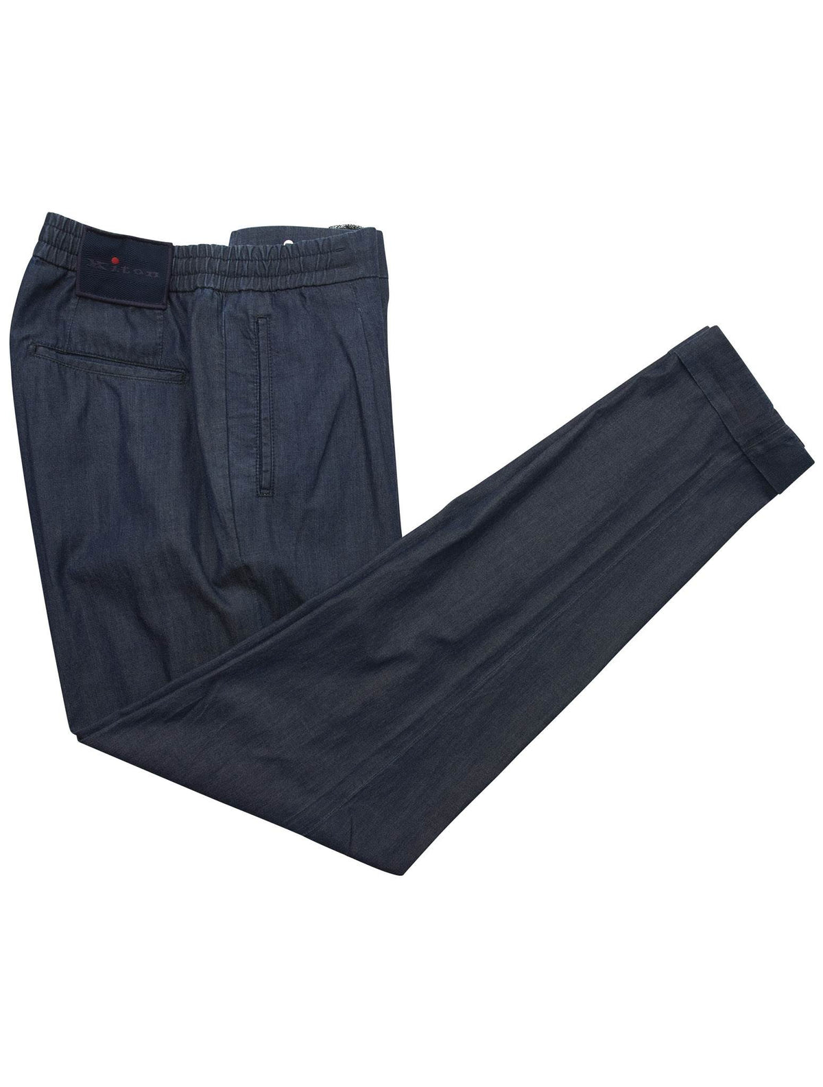 Kiton Blue Cotton Jeans