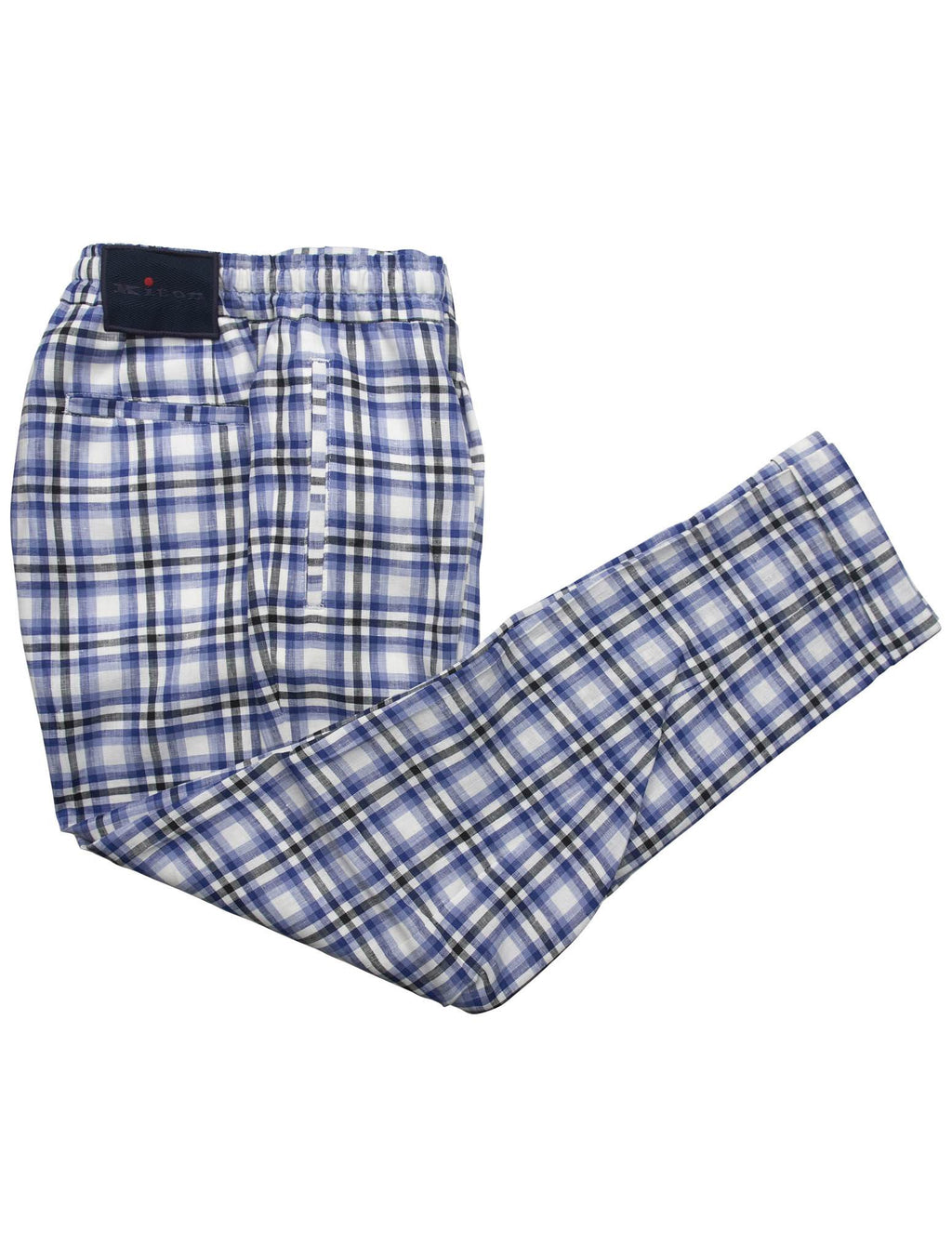 Kiton Multicolor Linen Cotton Ea Pants