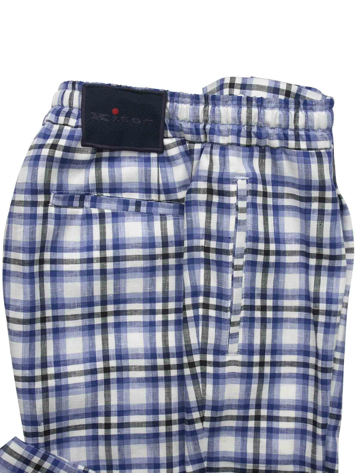 Kiton Multicolor Linen Cotton Ea Pants