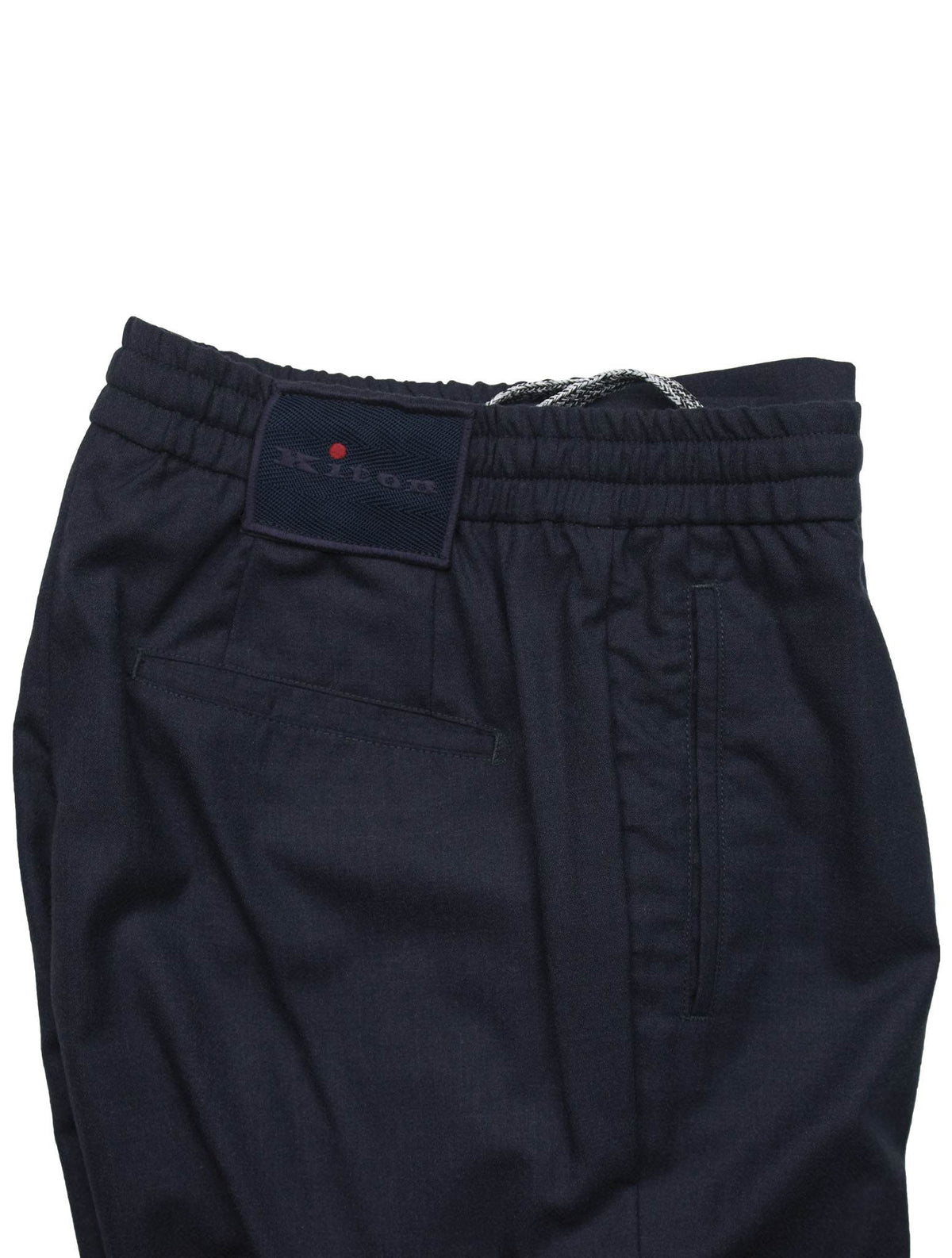 Kiton Blue Cashmere Pants