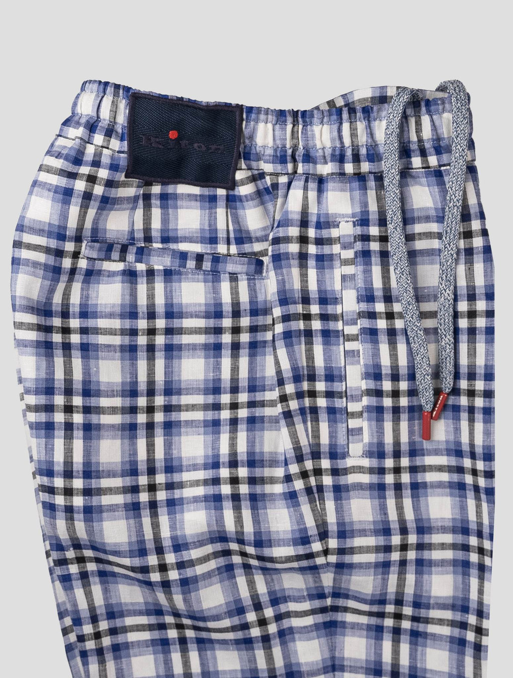 Kiton Multicolor Linen Pl Ea Pants