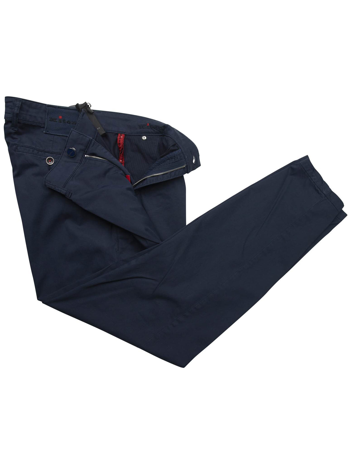 Kiton Kiton Blue Cotton Ea Pants Blue 001