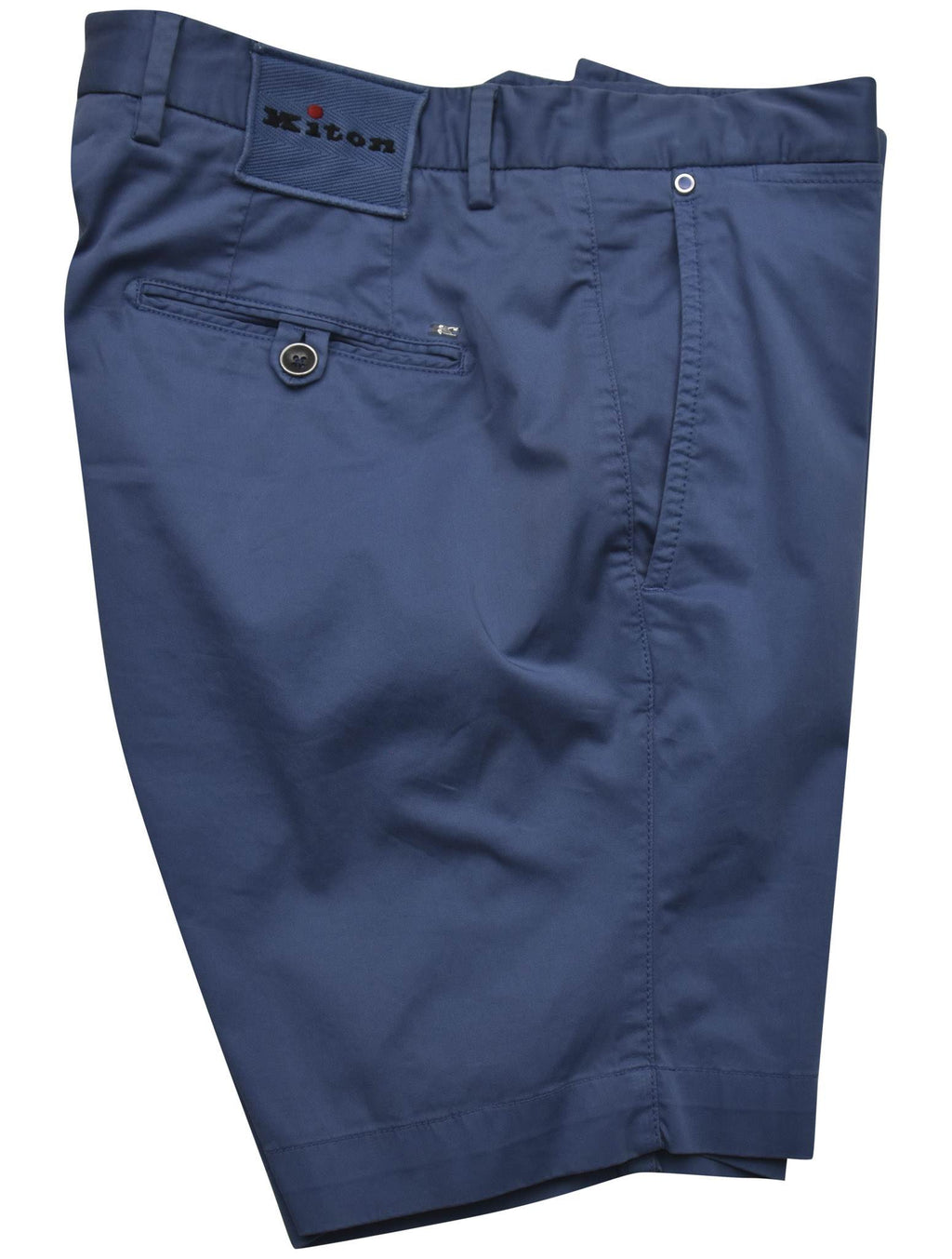 Kiton Blue Cotton Ea Short Pants