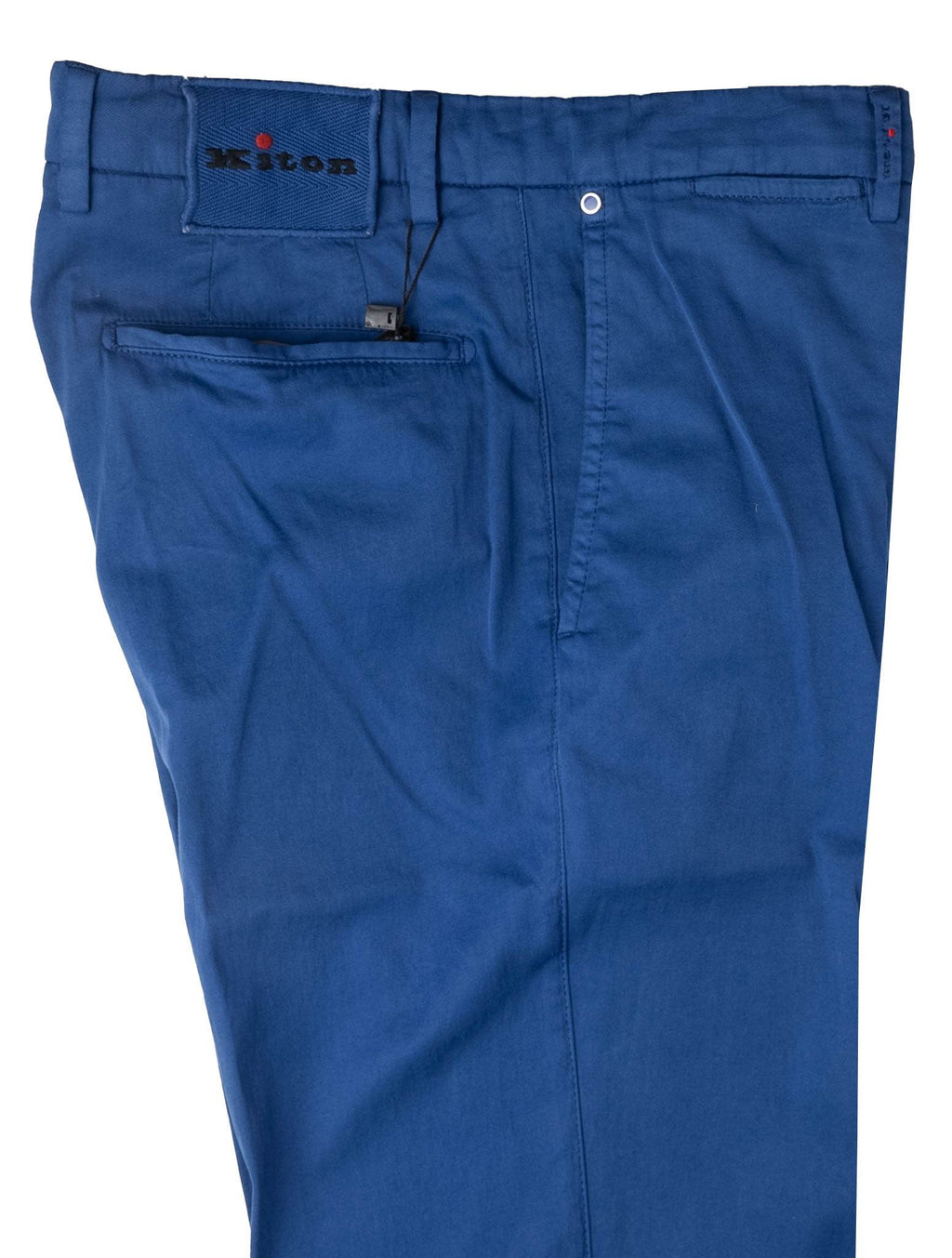 Kiton Blue Cotton Ea Jeans