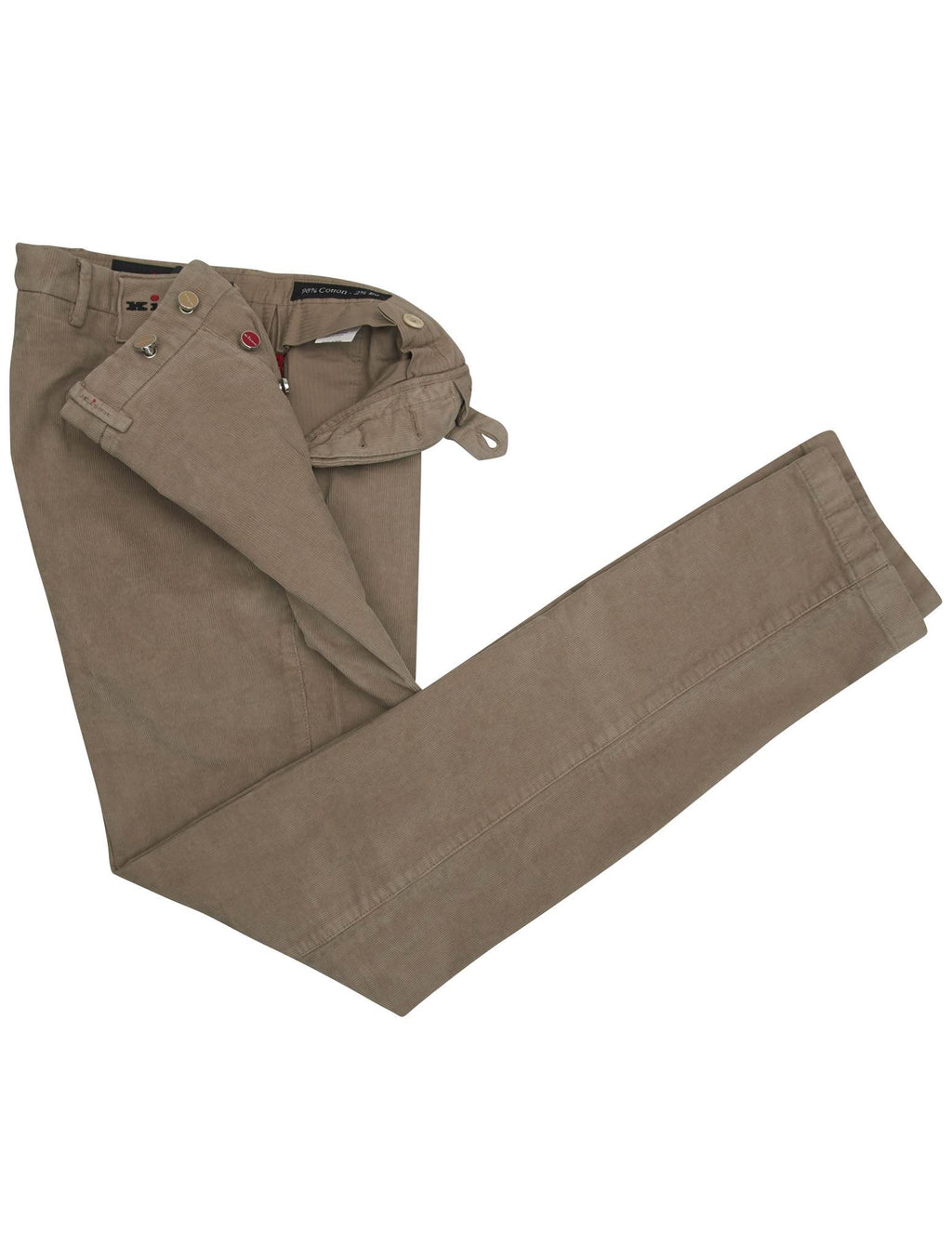Kiton Kiton Brown Cotton Ea Pants Brown 001
