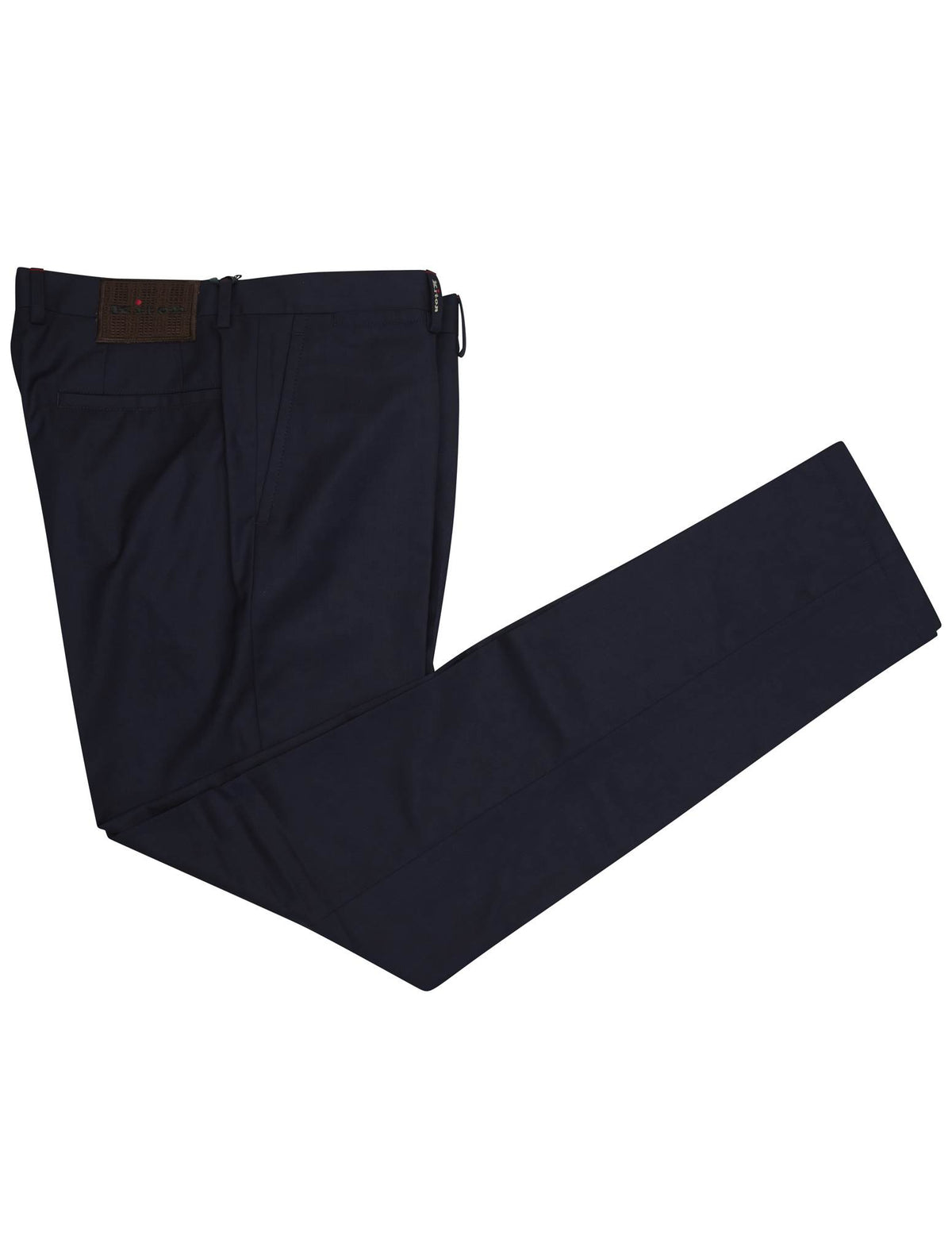 Kiton Blue Wool Pants
