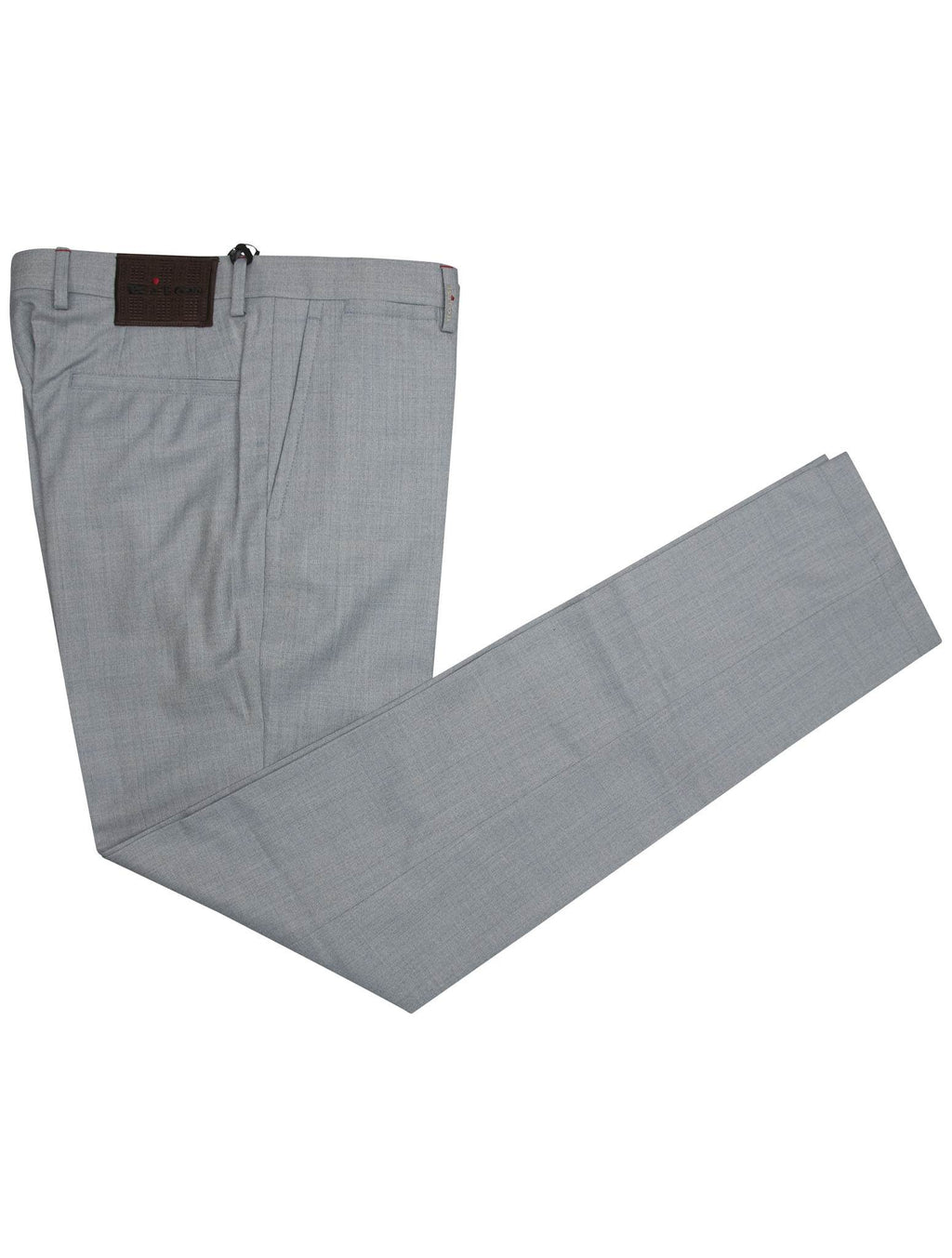 Kiton Light Blue Wool Pants