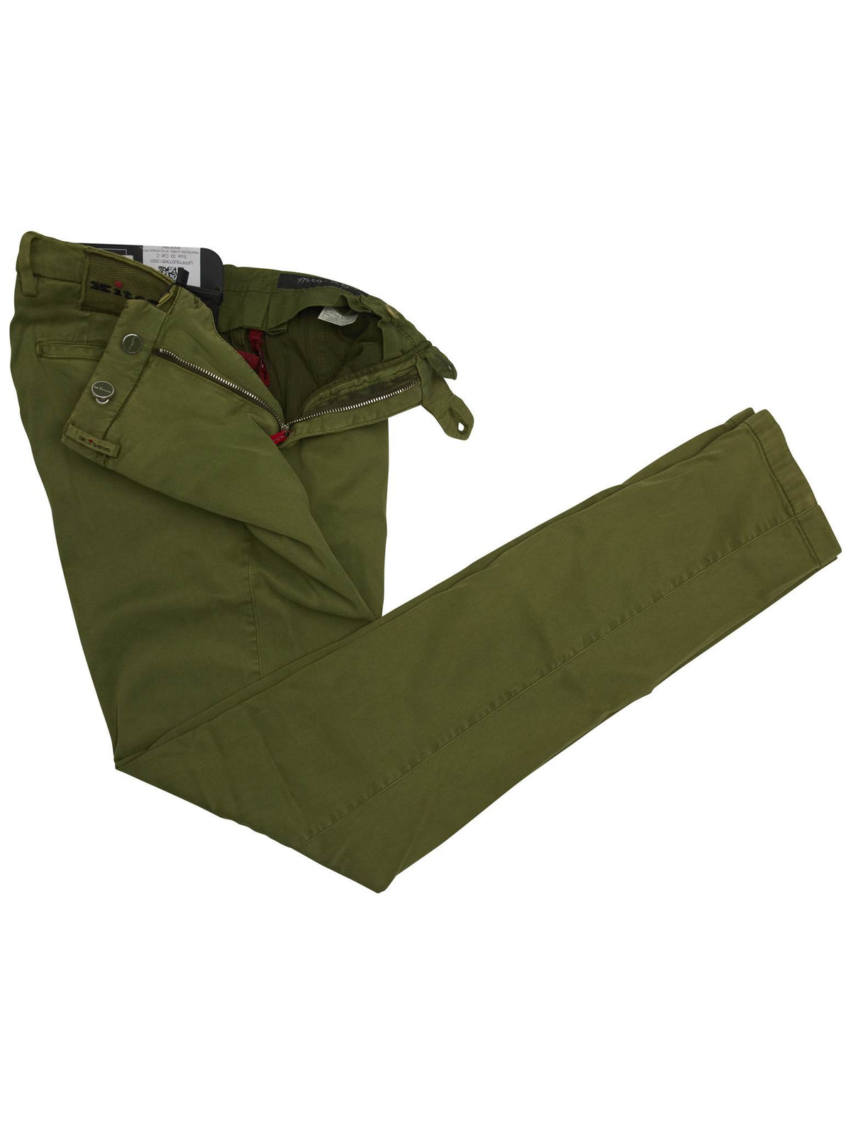 Kiton Kiton Green Ly Ea Pants Green 001