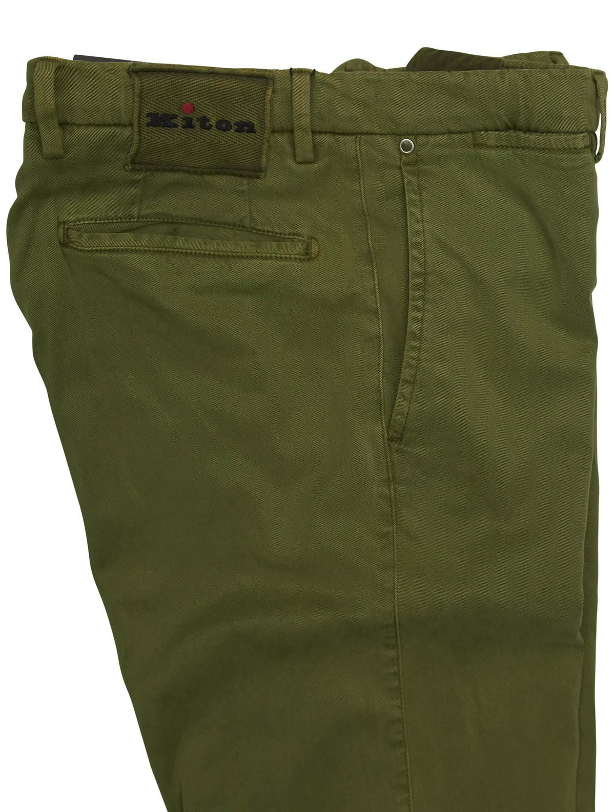 Kiton Green Ly Ea Pants