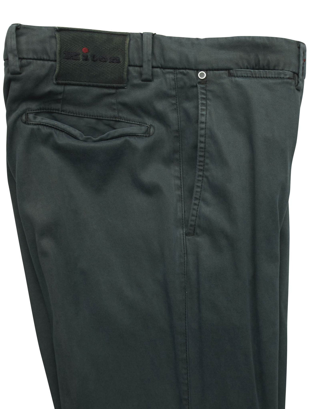 Kiton Green Ly Cotton Ea Pants