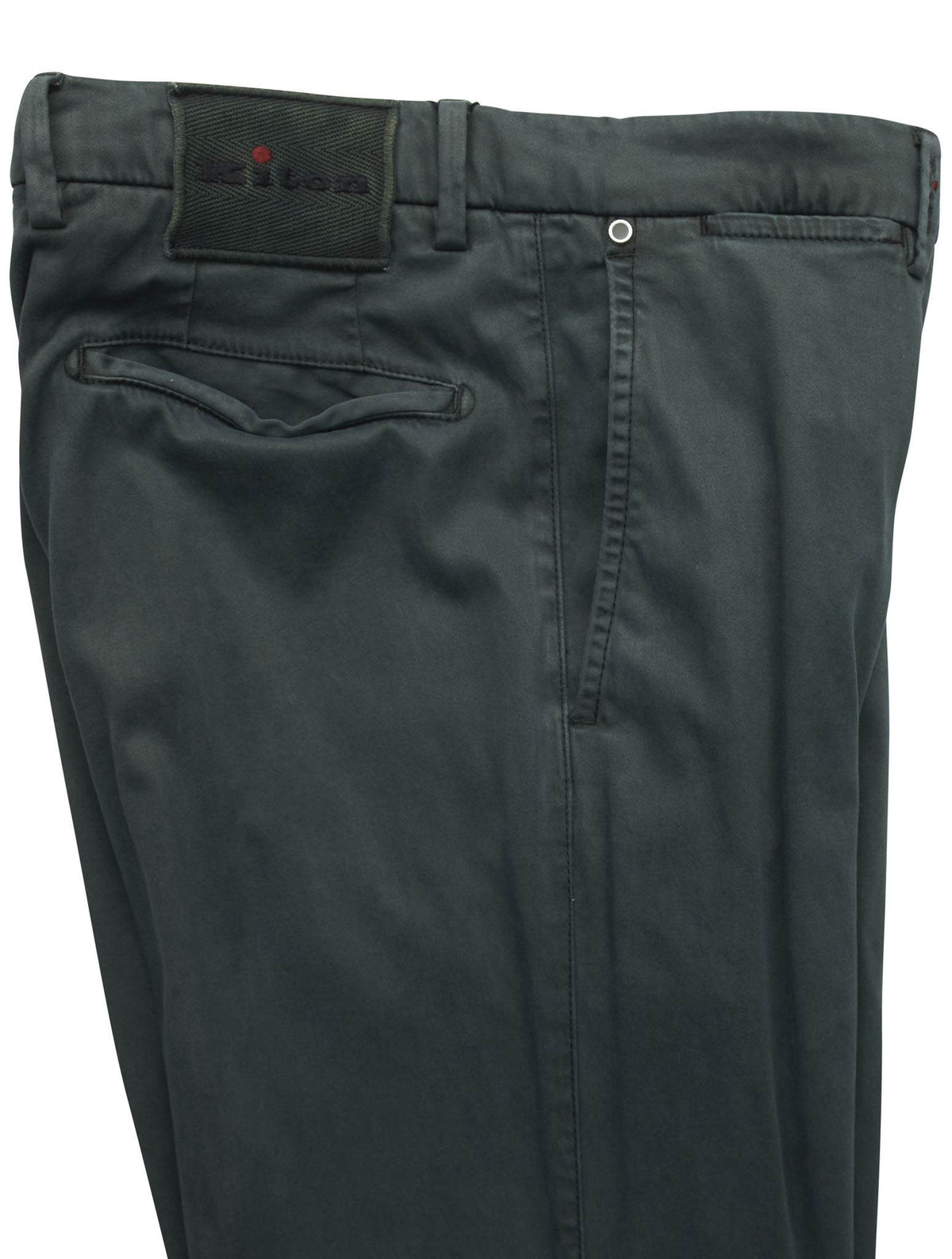 Kiton Green Ly Cotton Ea Pants