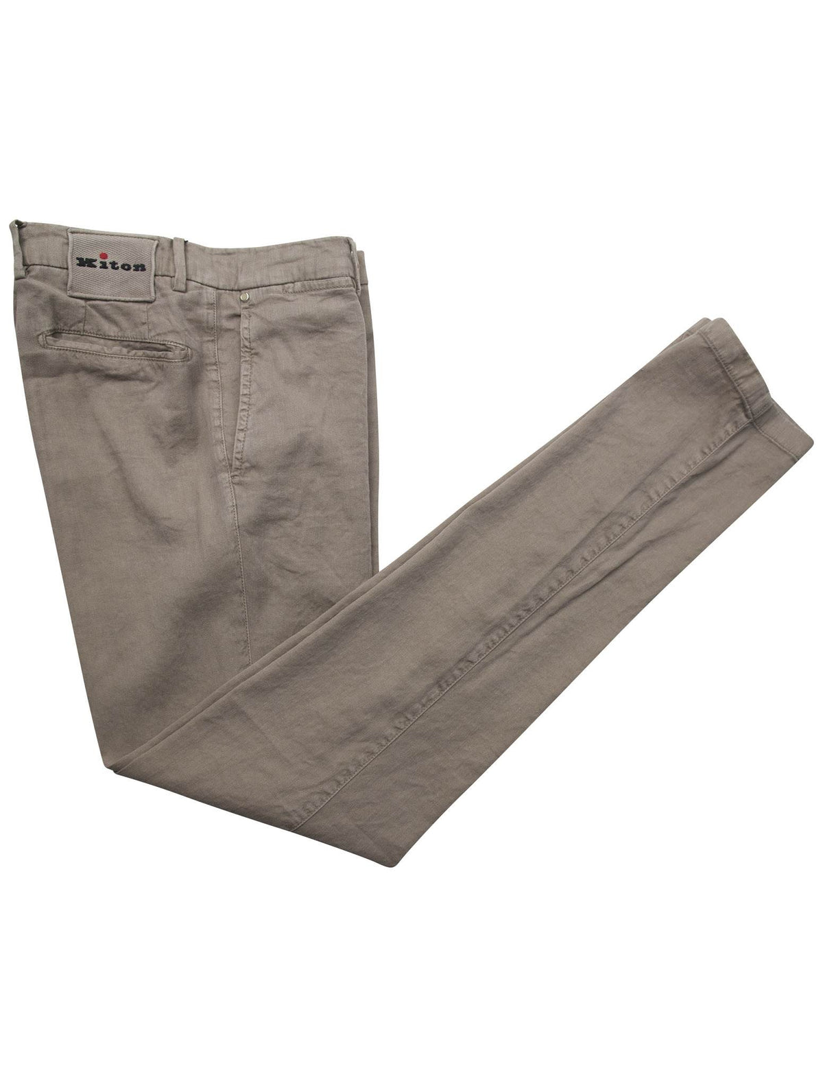Kiton Kiton Beige Linen Cotton Ea Pants Beige 000