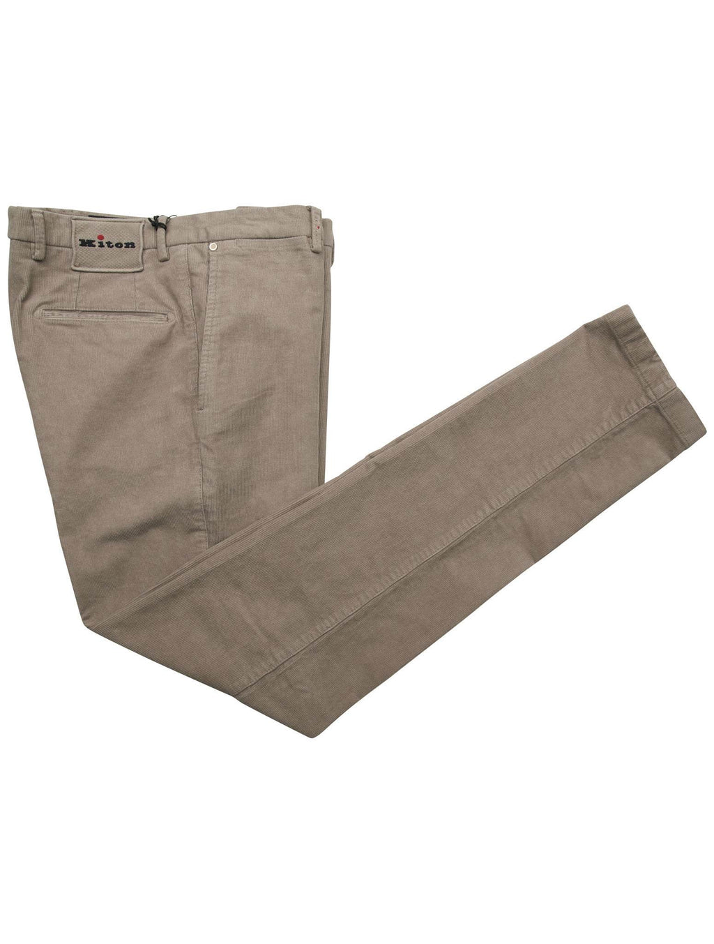 Kiton Beige Cotton Ea Pants